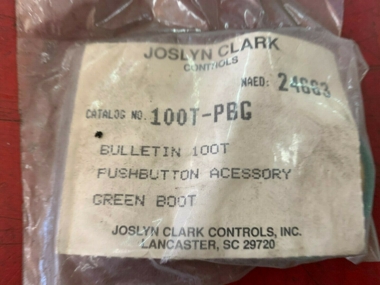 NEW IN BAG JOSLYN CLARK PUSHBUTTON ACCESSORY 100T-PBG