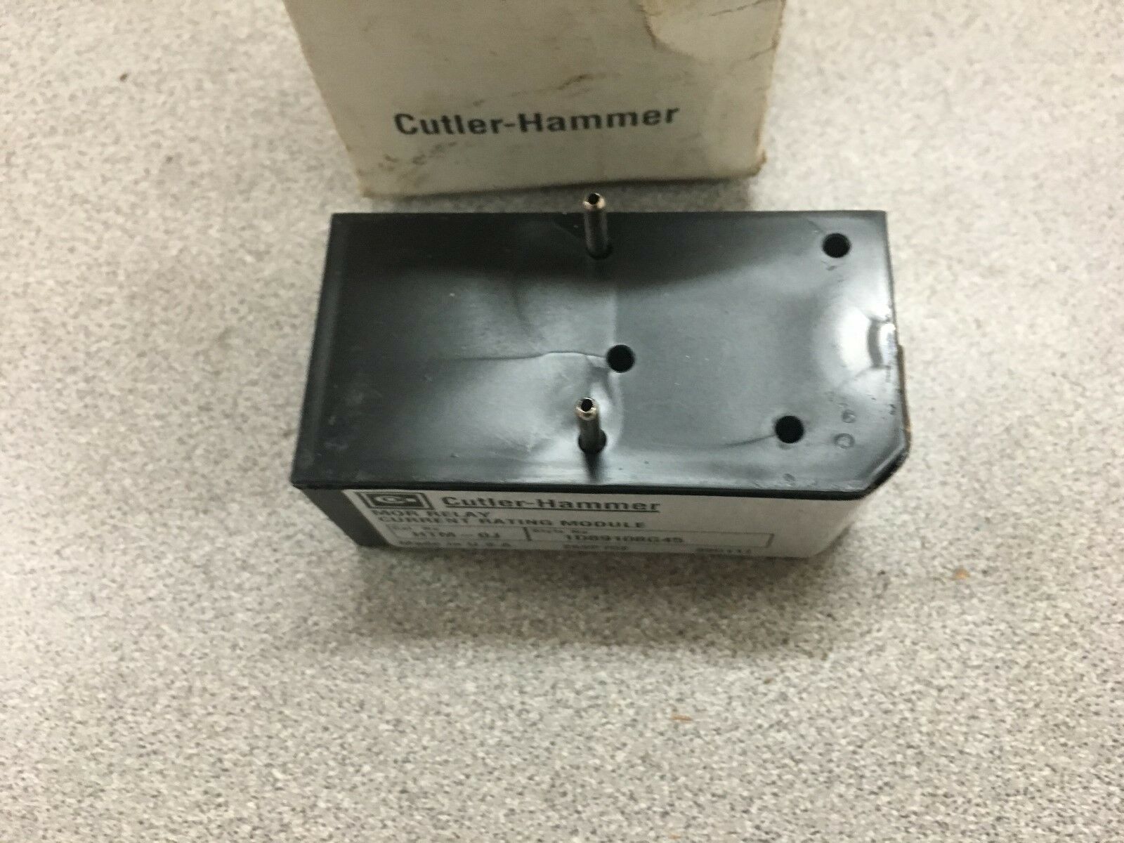 NEW IN BOX CUTLER-HAMMER CURRENT RATING MODULE HTM-0J STYLE 1D89108G45