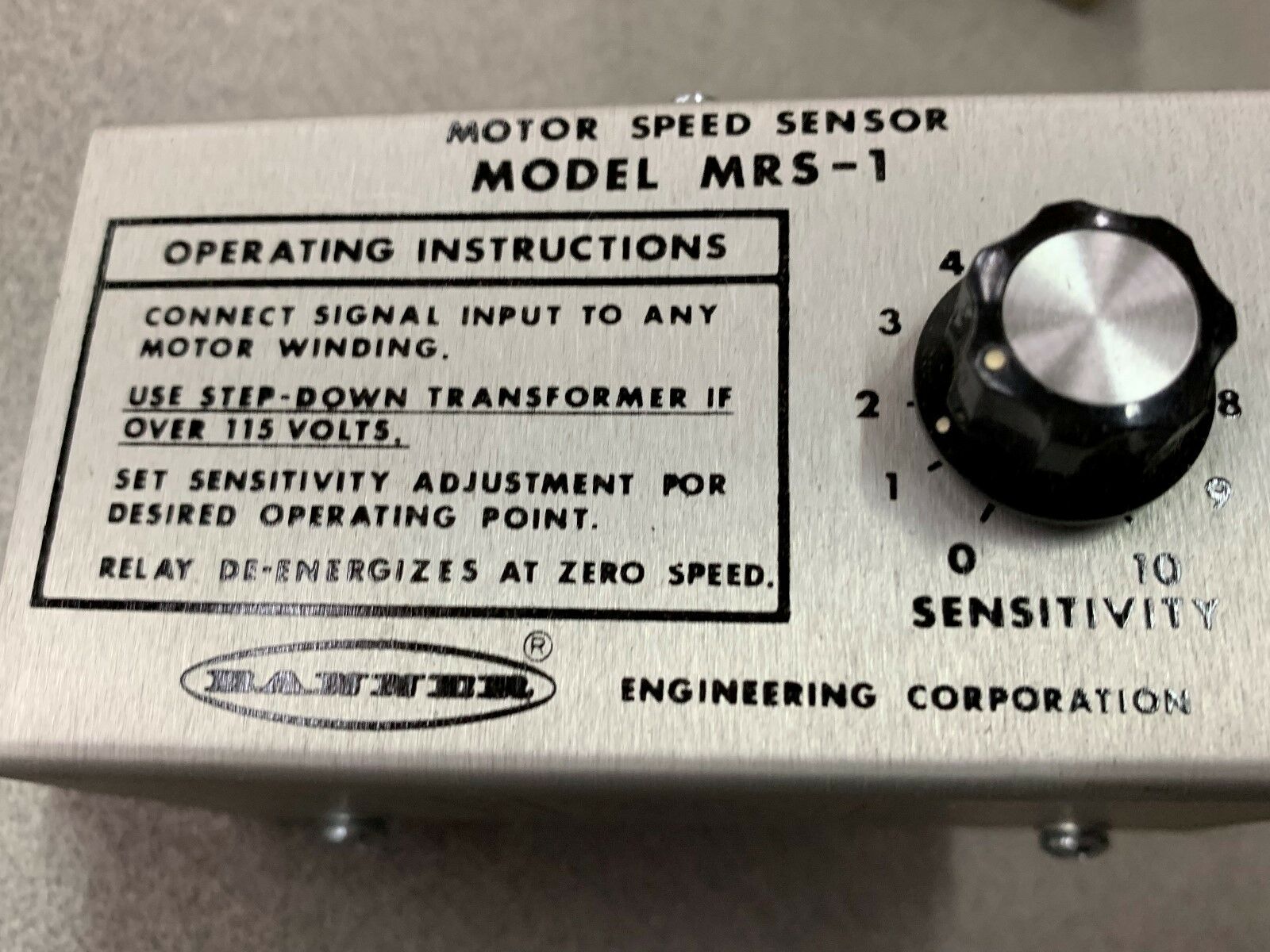 NEW IN BOX BANNER MRS-1 SENSOR 16365