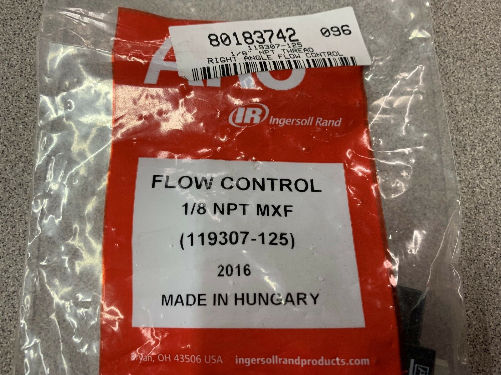 NEW IN BAG ARO FLOW CONTROL 80183742