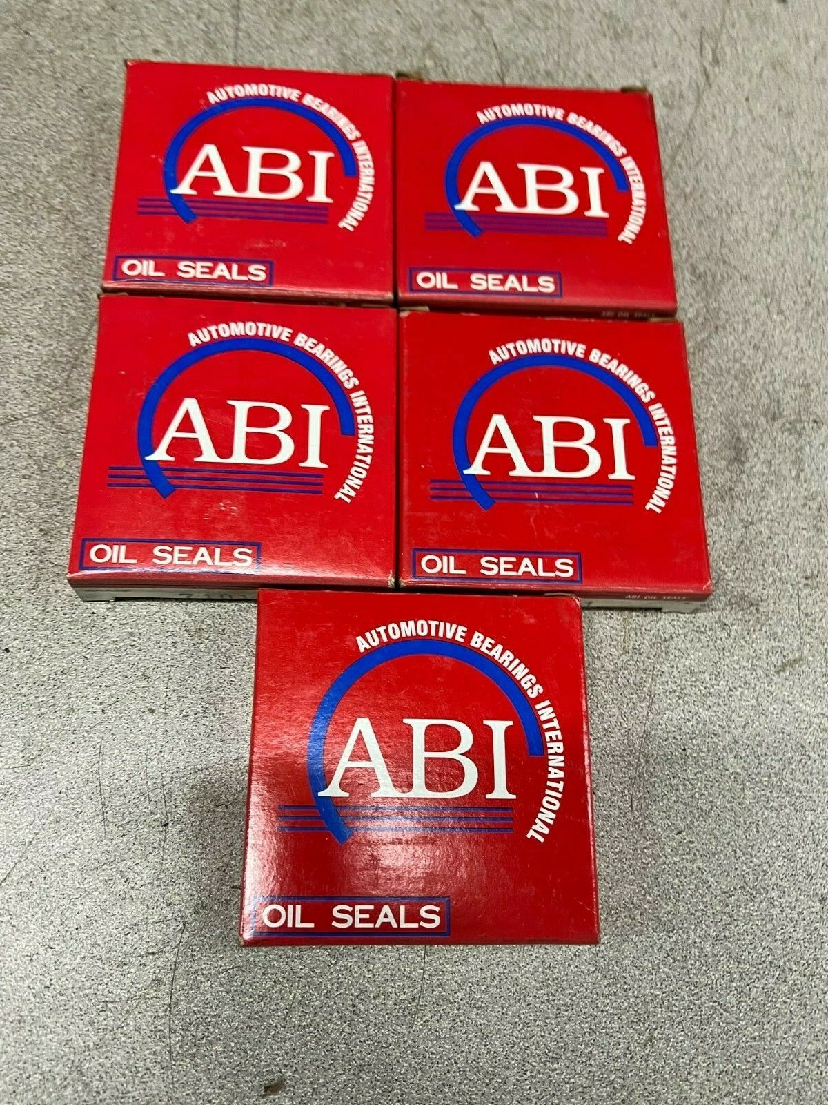 LOT OF 5 NEW IN BOX ABI OILSEAL 710101