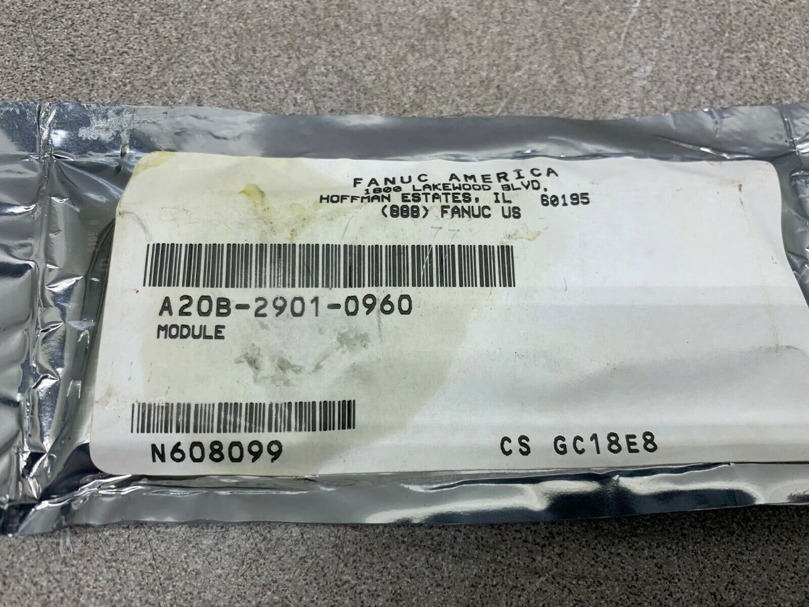 NEW NO BOX FANUC MEMORY MODULE CIRCUIT BOARD A20B-2901-0960