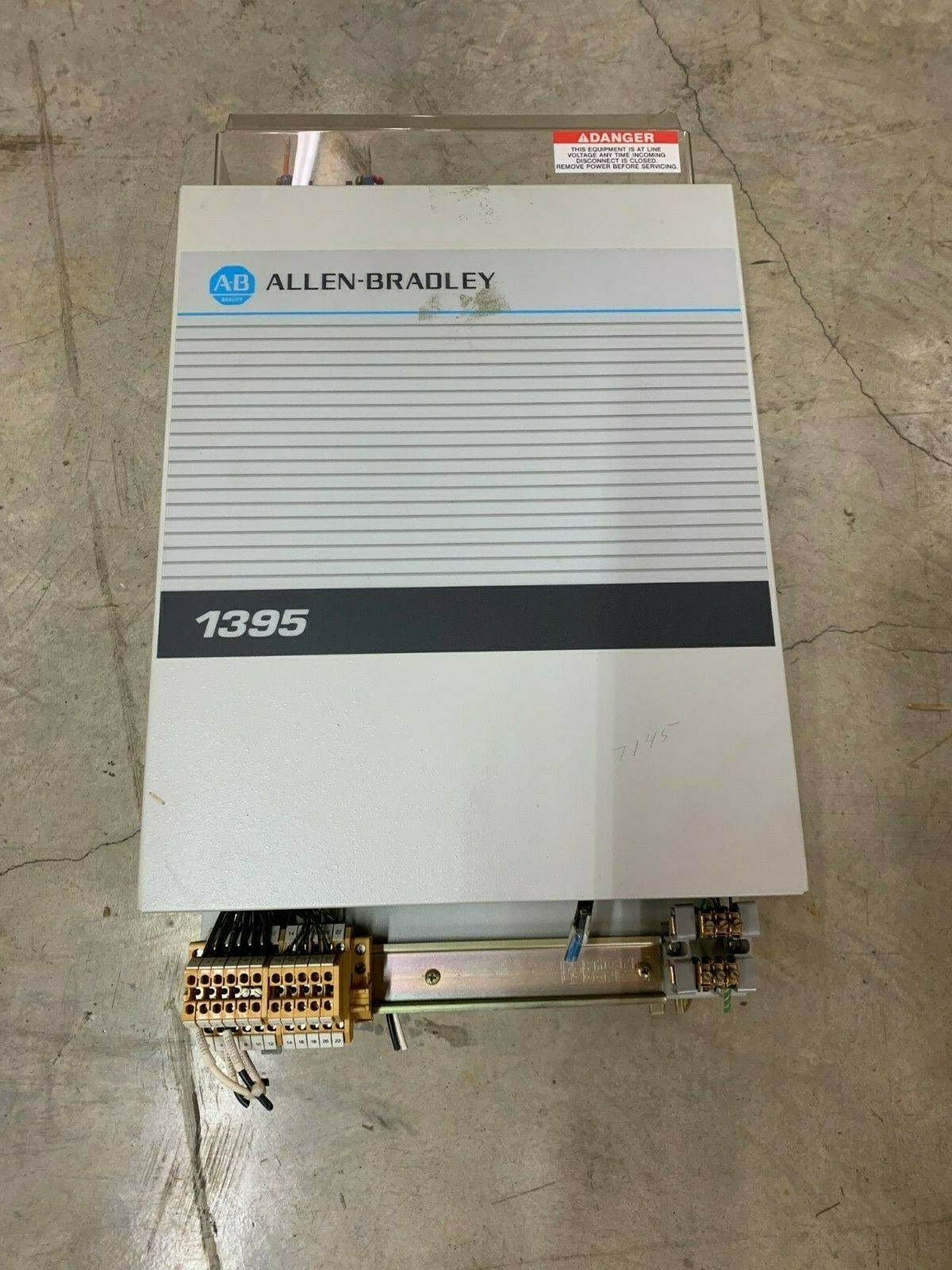 USED ALLEN-BRADLEY 2HP DC CONTROLLER 1395-A63-C1-P50-X1 SERIES B DRIVE