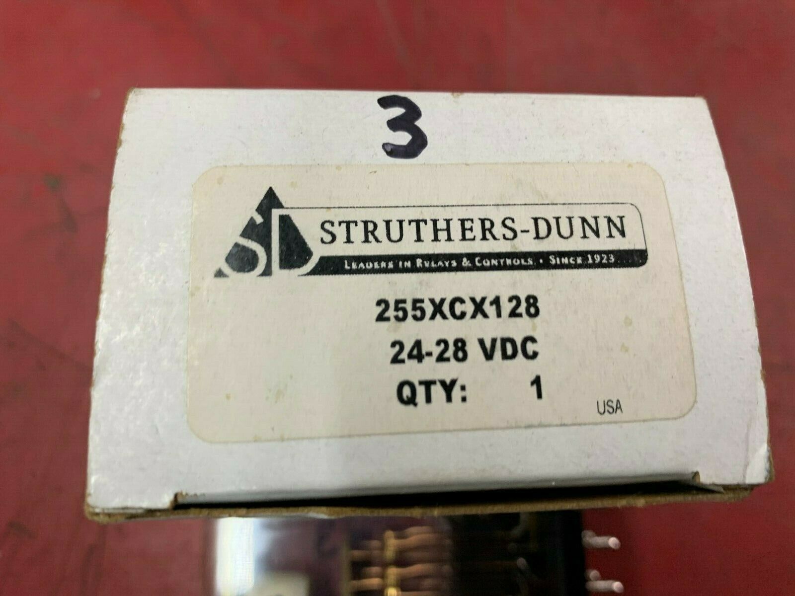 NEW IN BOX STRUTHERS-DUNN 24-28VDC. RELAY 255XCX128