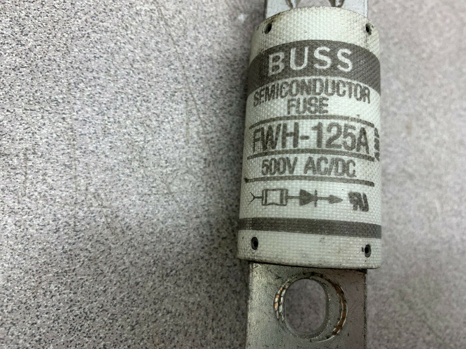 NEW NO BOX BUSS FUSE FWH-125A