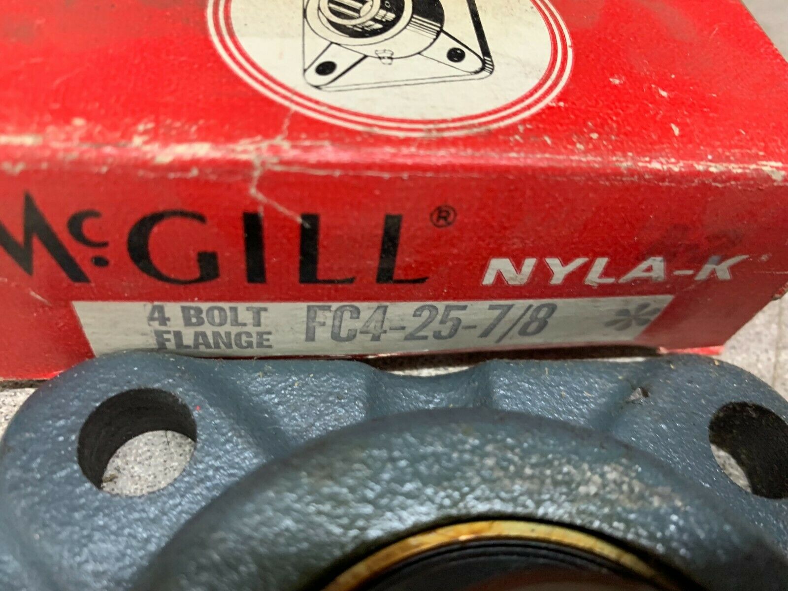 NEW IN BOX MCGILL FLANGE BEARING FC4-25-7/8