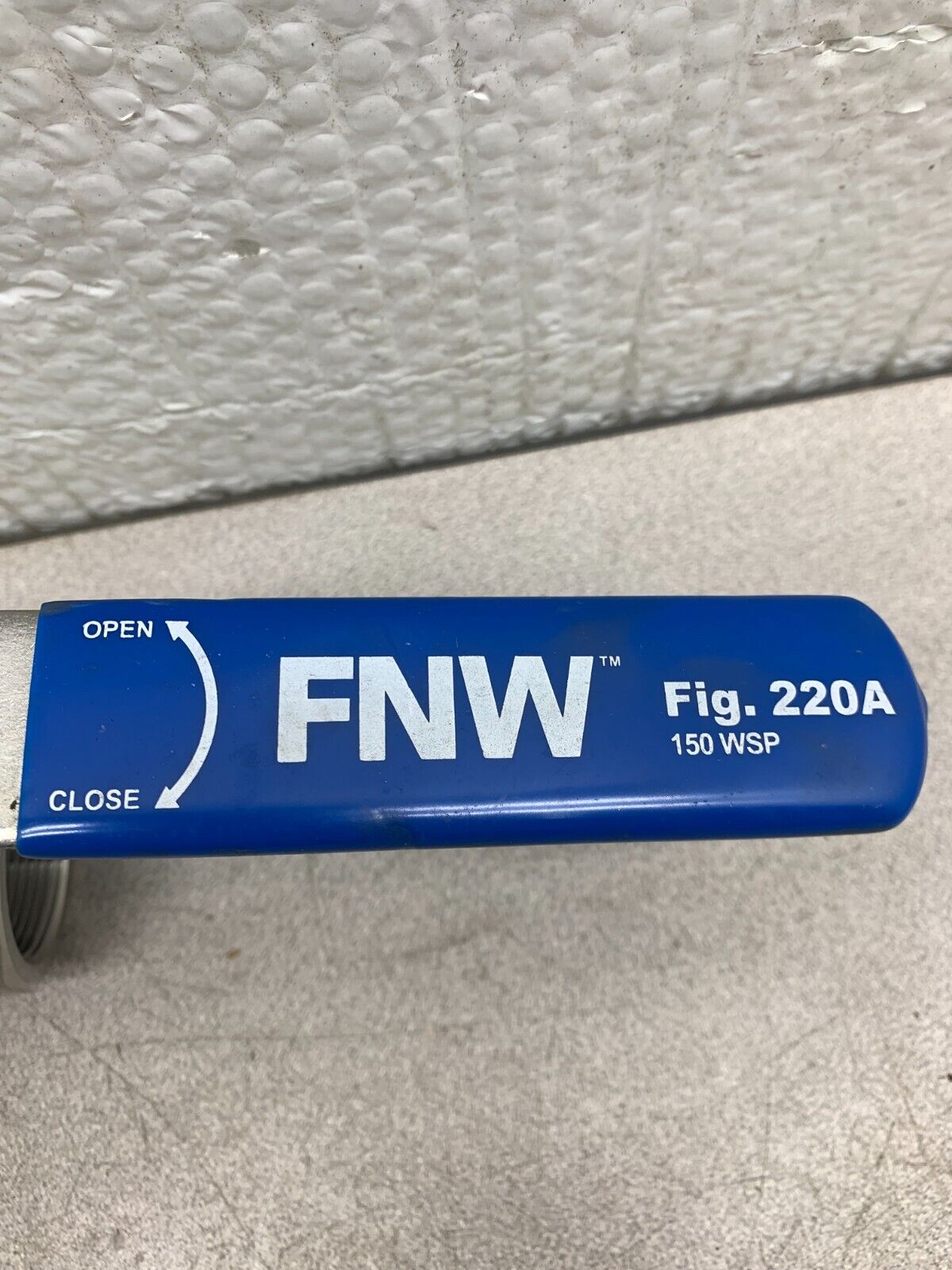 NEW FNW 1-1/2" FIG. 220A 150 WSP STAINLESS BALL VALVE 1-1/2K CF8M 1500 CWP