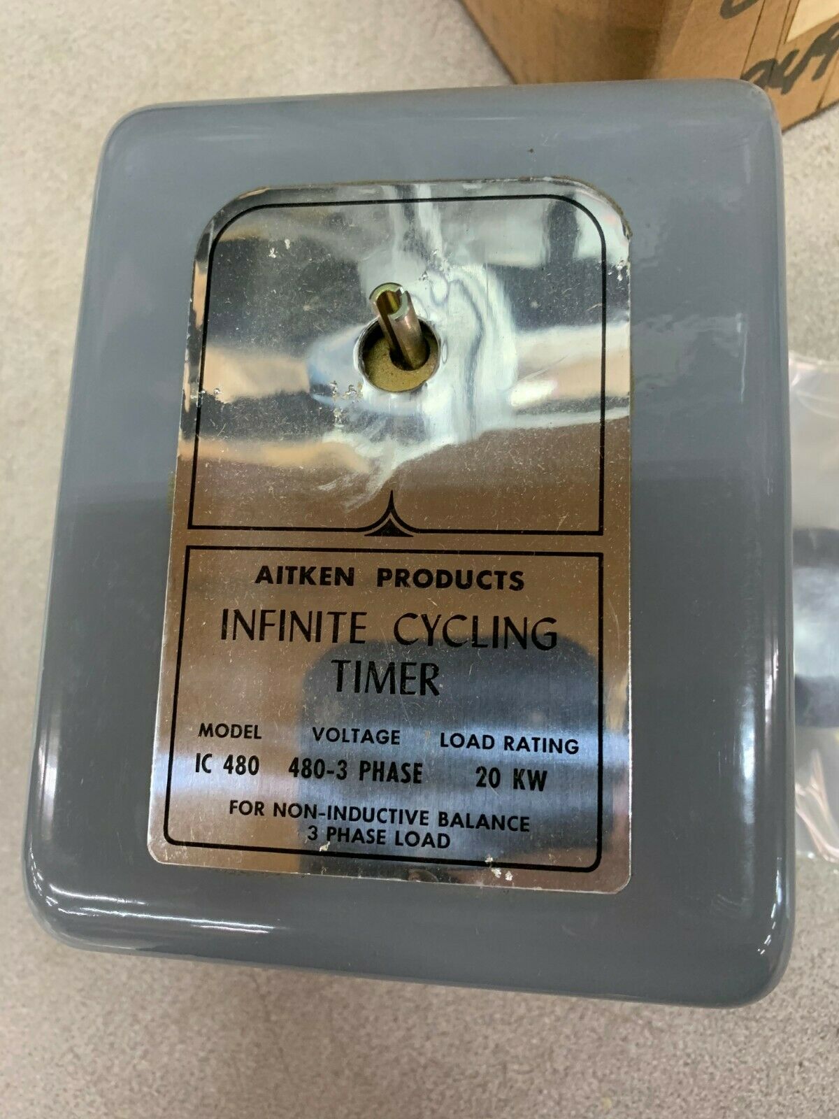 NEW IN BOX AITKEN INFINITE CYCLING TIMER IC 480