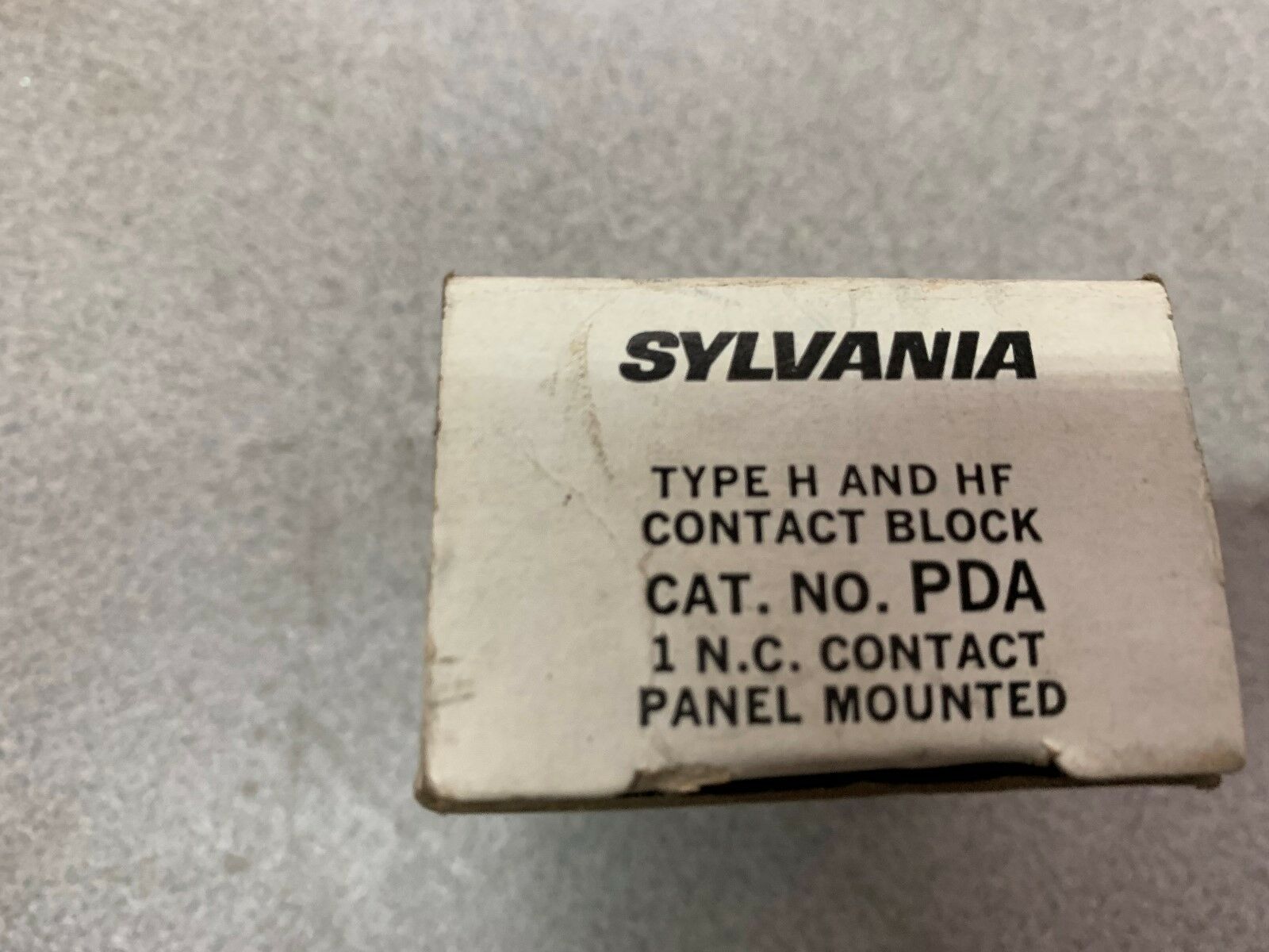 NEW IN BOX SYLVANIA CONTACT BLOCK PDA