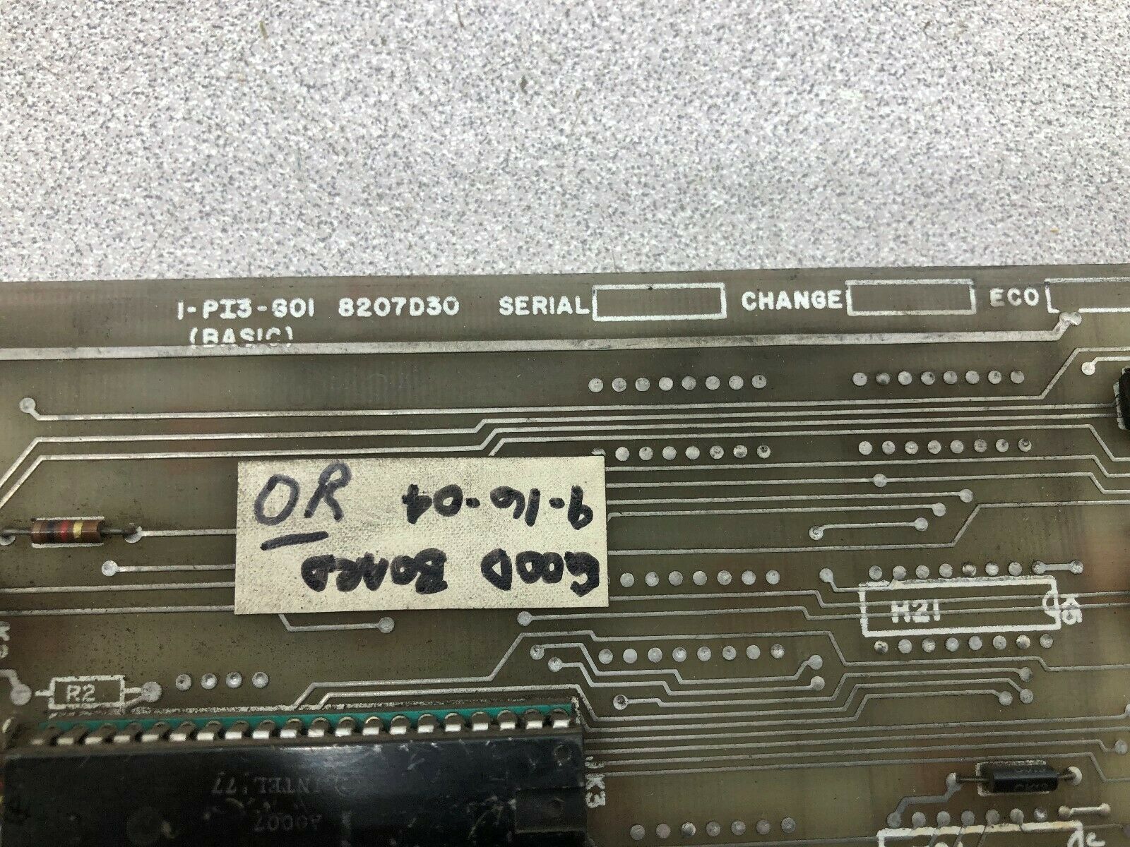 USED WESTINGHOUSE CNC CIRCUIT BOARD CARD 1-PI3-601 / 8207D30