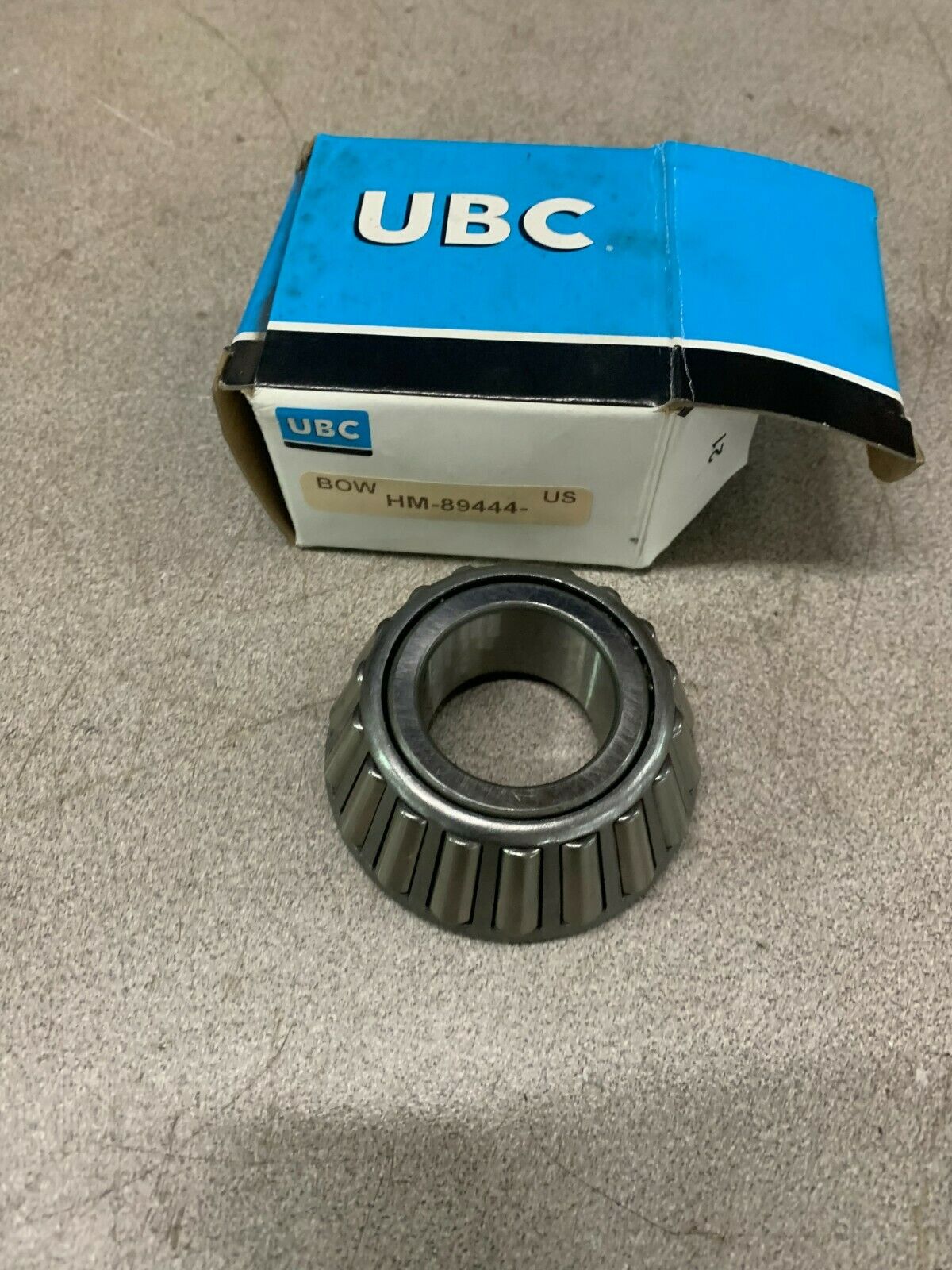 NEW IN BOX BOWER UBC TAPERED CONE BEARING HM89444