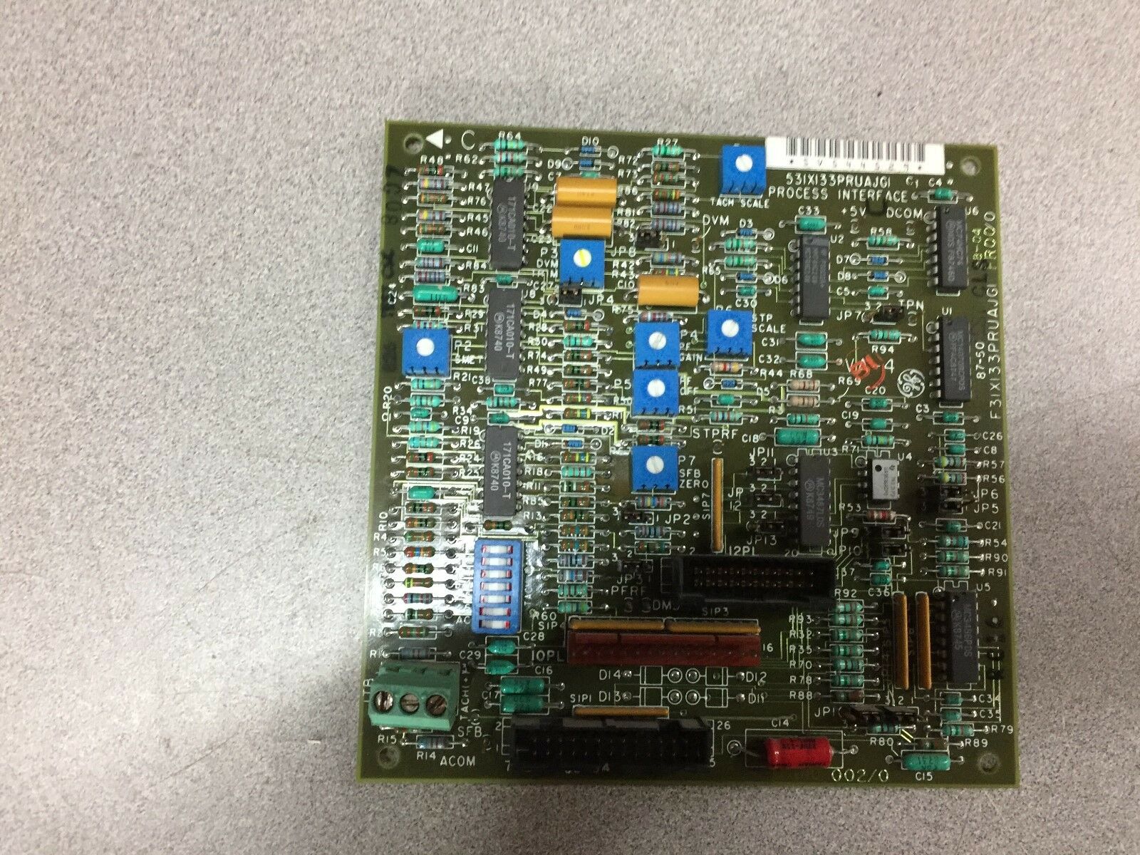 NEW GE PROCESS INTERFACE BOARD 531X133PRUAJG1