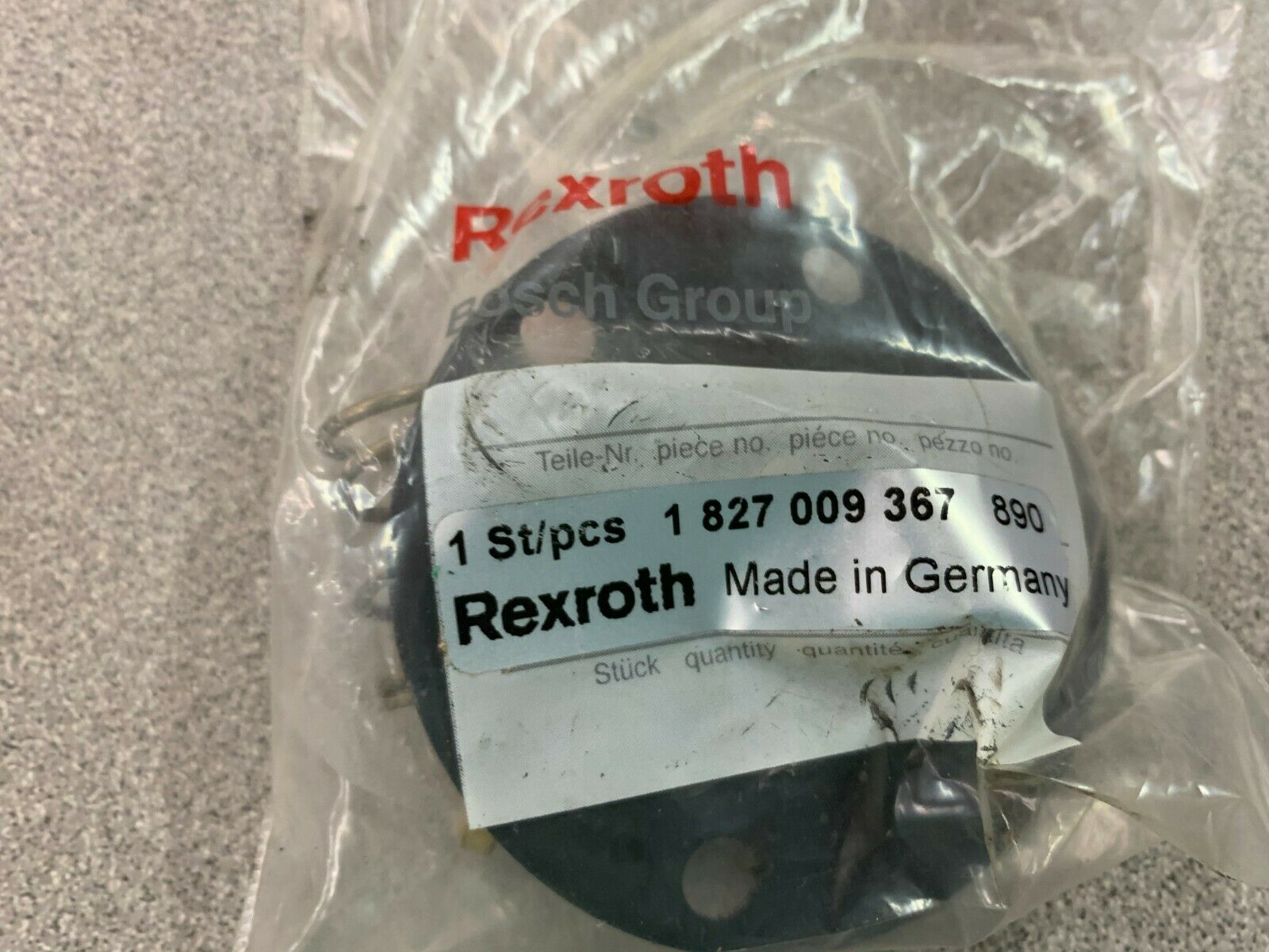 NEW IN BAG REXROTH REPAIR KIT 1 827 009 367 890