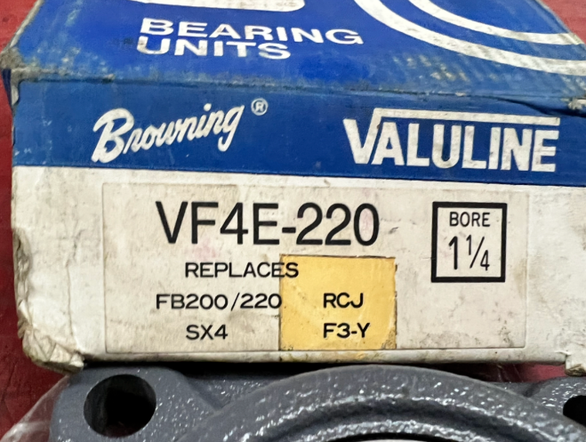 NEW IN BOX BROWNING FLANGE BEARING VF4E-220