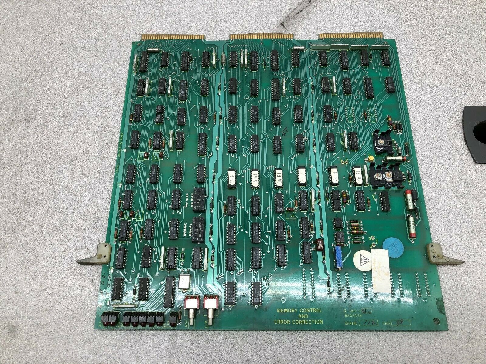 USED WESTINGHOUSE MEMORY CONTROL AND ERROR CORRECTION BOARD 3-UEC 8209D24H01