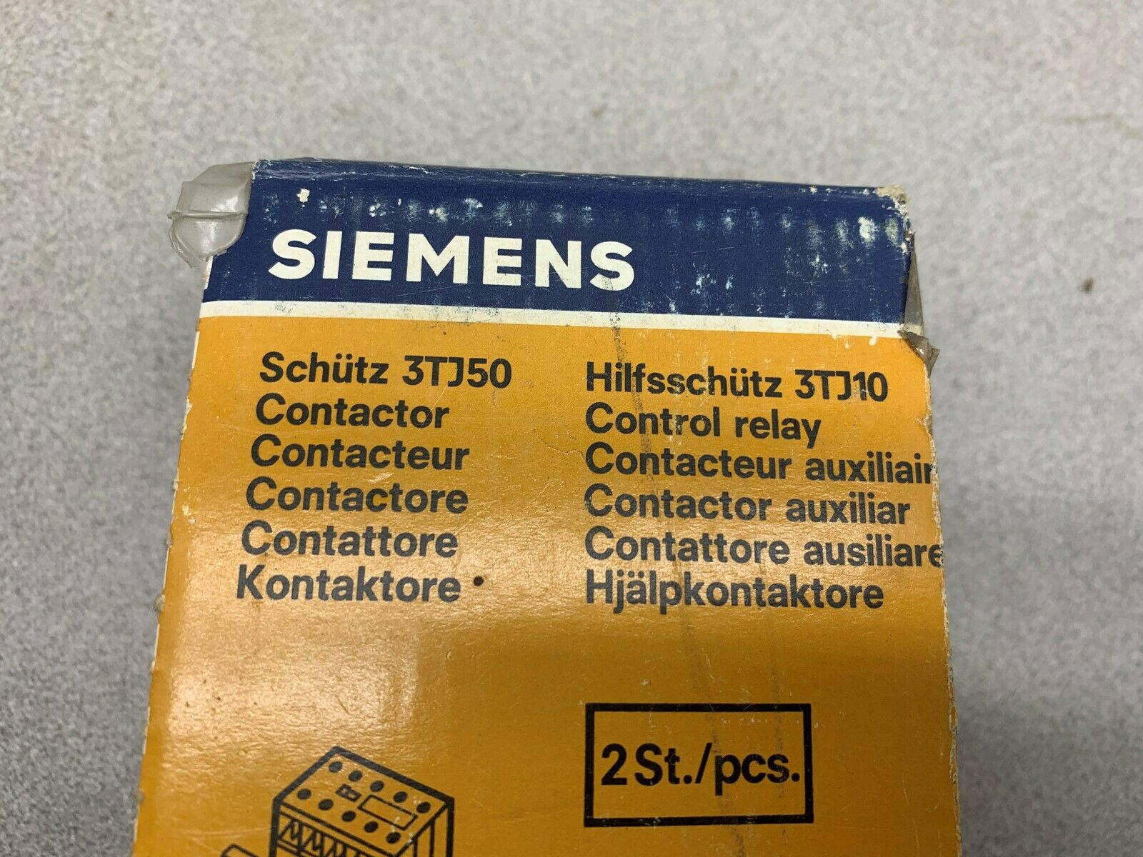 NEW IN BOX SIEMENS CONTACTOR 3TJ10 02-0BB4