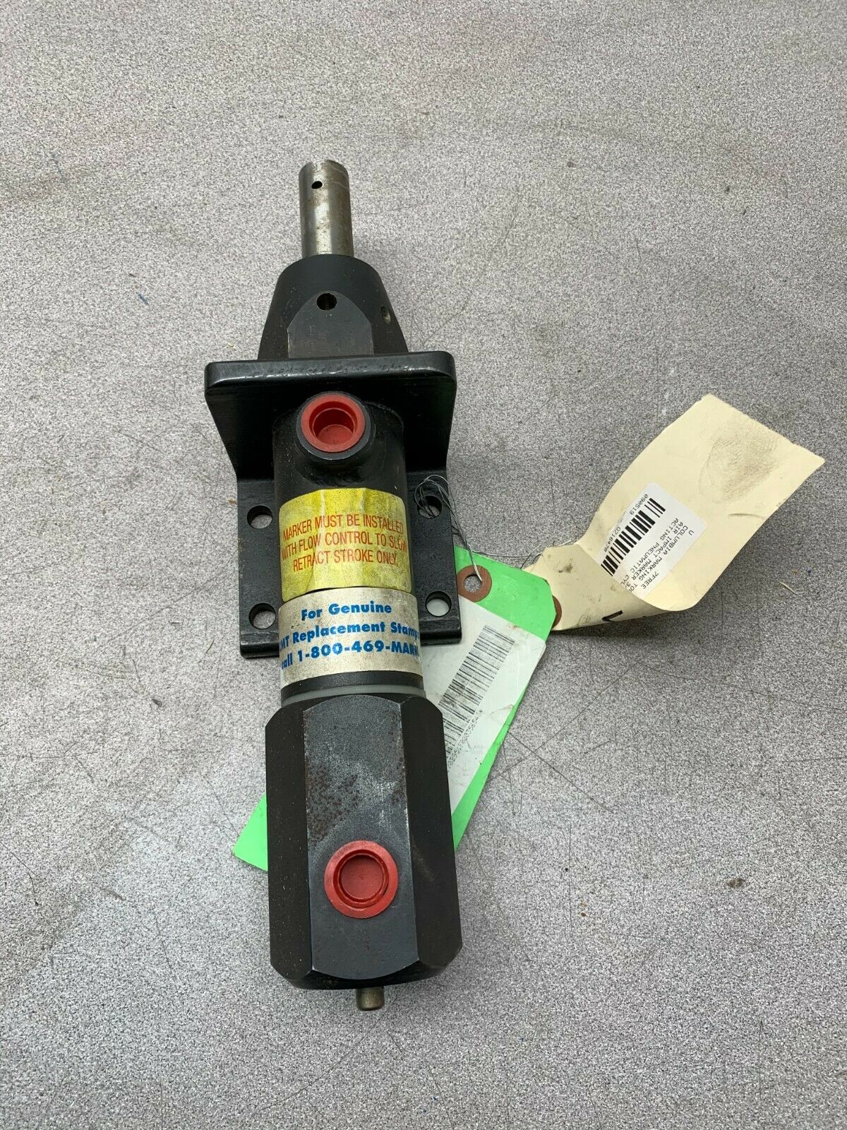 NEW COLUMBIA MARKING AIR IMPACT MARKER 3/8" DOUBLE ACTING CYLINDER 288-0B-25-R