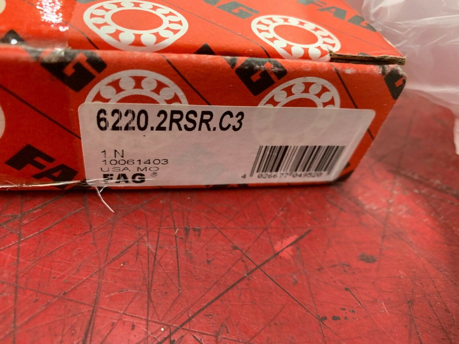 NEW IN BOX FAG RADIAL ROLLER BEARING 6220.2RSR.C3