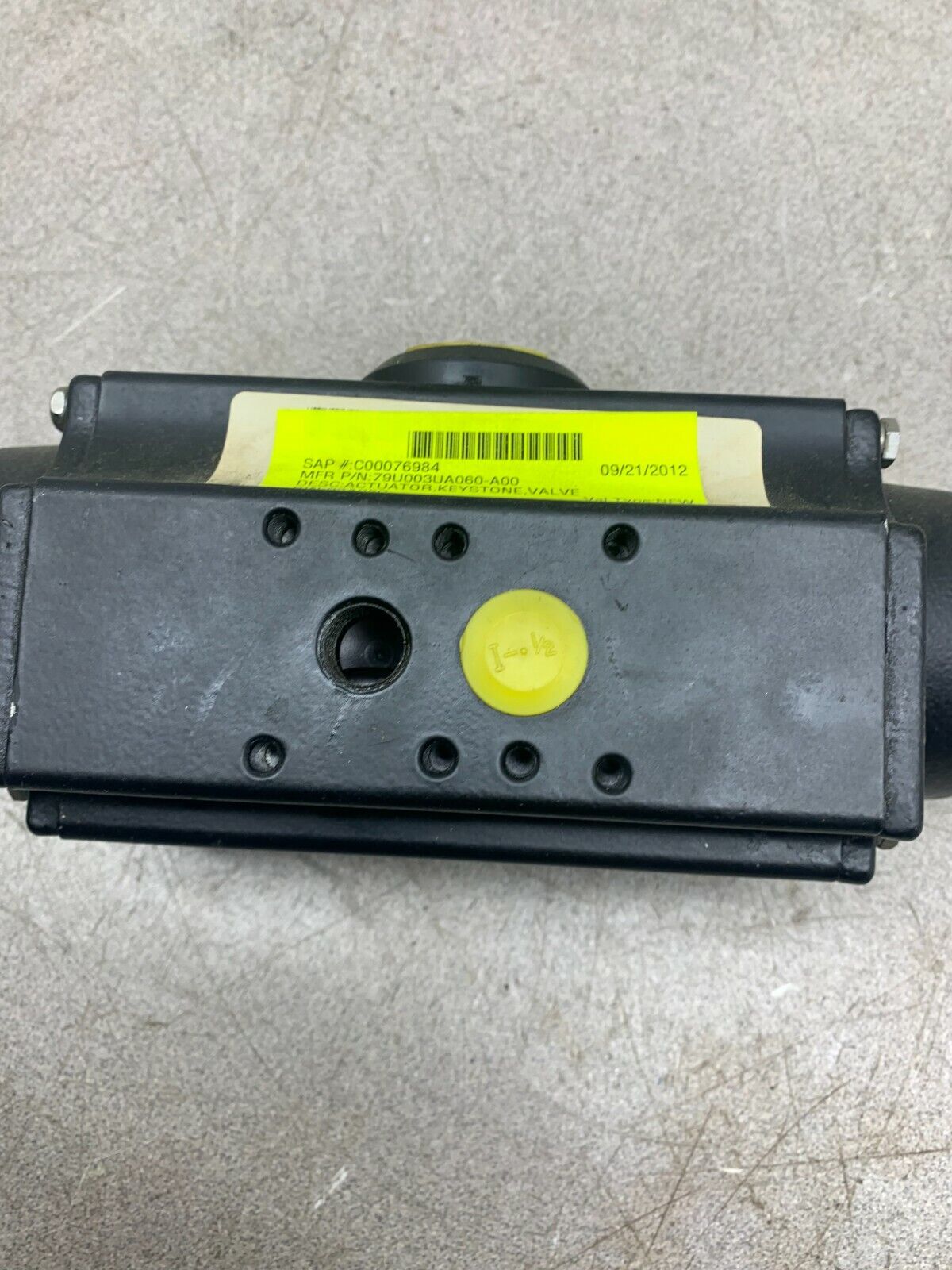 NEW NO BOX KEYSTONE 79U-003U-A060-A00 PNEUMATIC ACTUATOR 221-952-003-79U-002