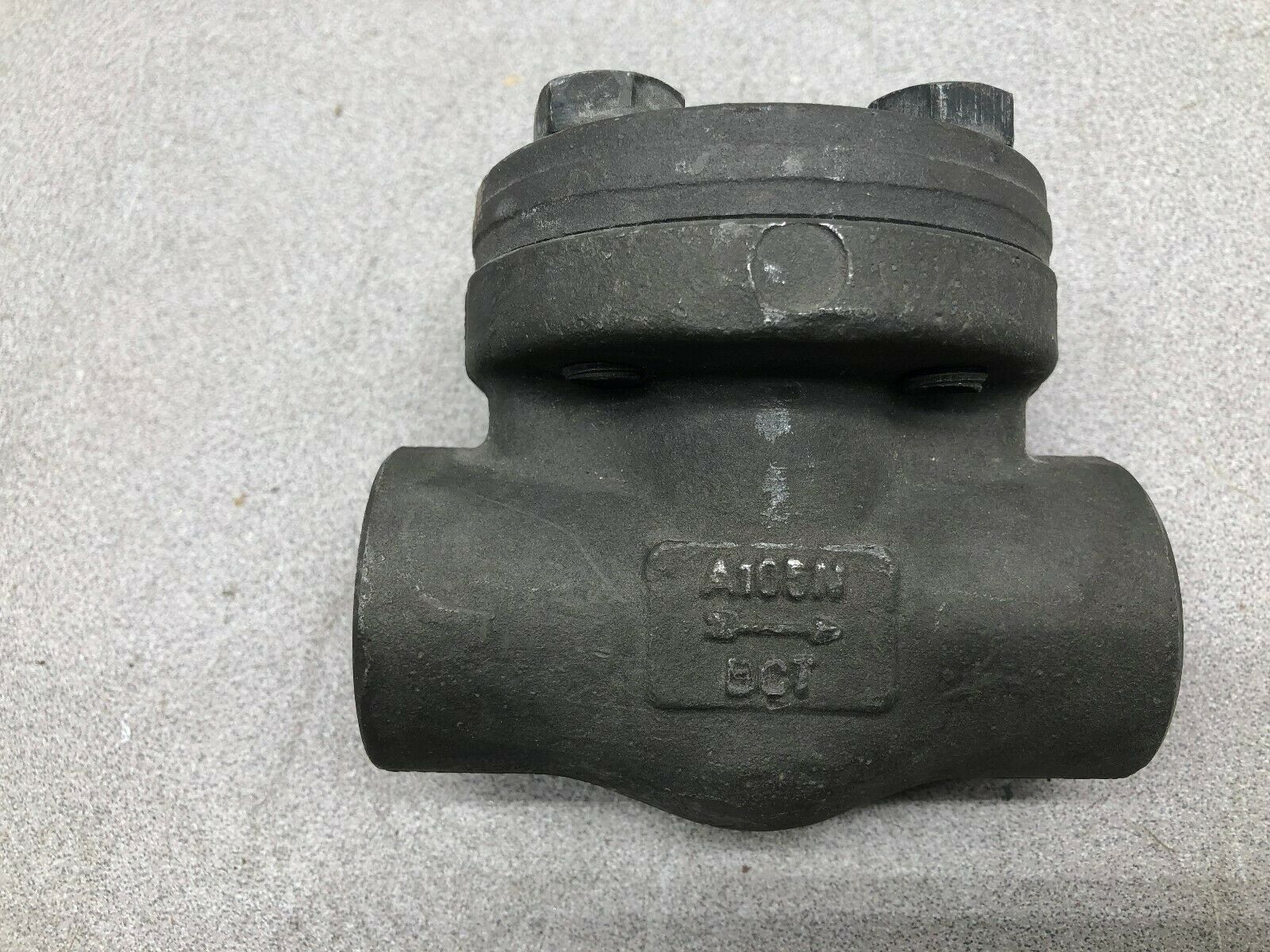 NEW NO BOX BONNY FORGE 1" WELD ON 800 CLASS A105N CR 13 SEAT BALL CHECK VALVE 08