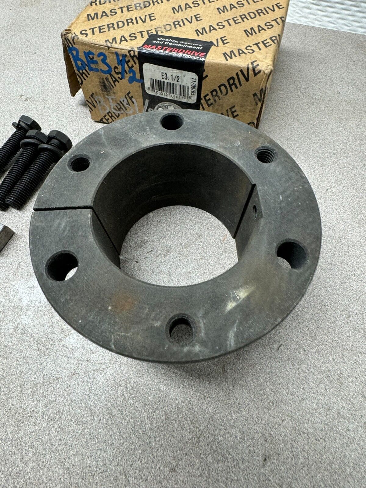 NEW MASTERDRIVE E3.1/2 QD BUSHING E3-1/2