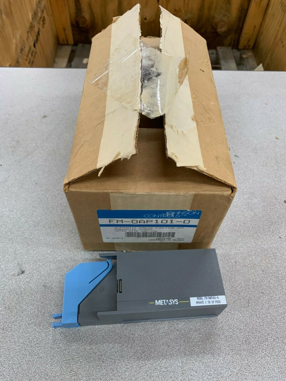NEW IN BOX JOHNSON CONTROLS AUTOMATIC ANALOG FUNCTION MODULE FM-0AP101-0