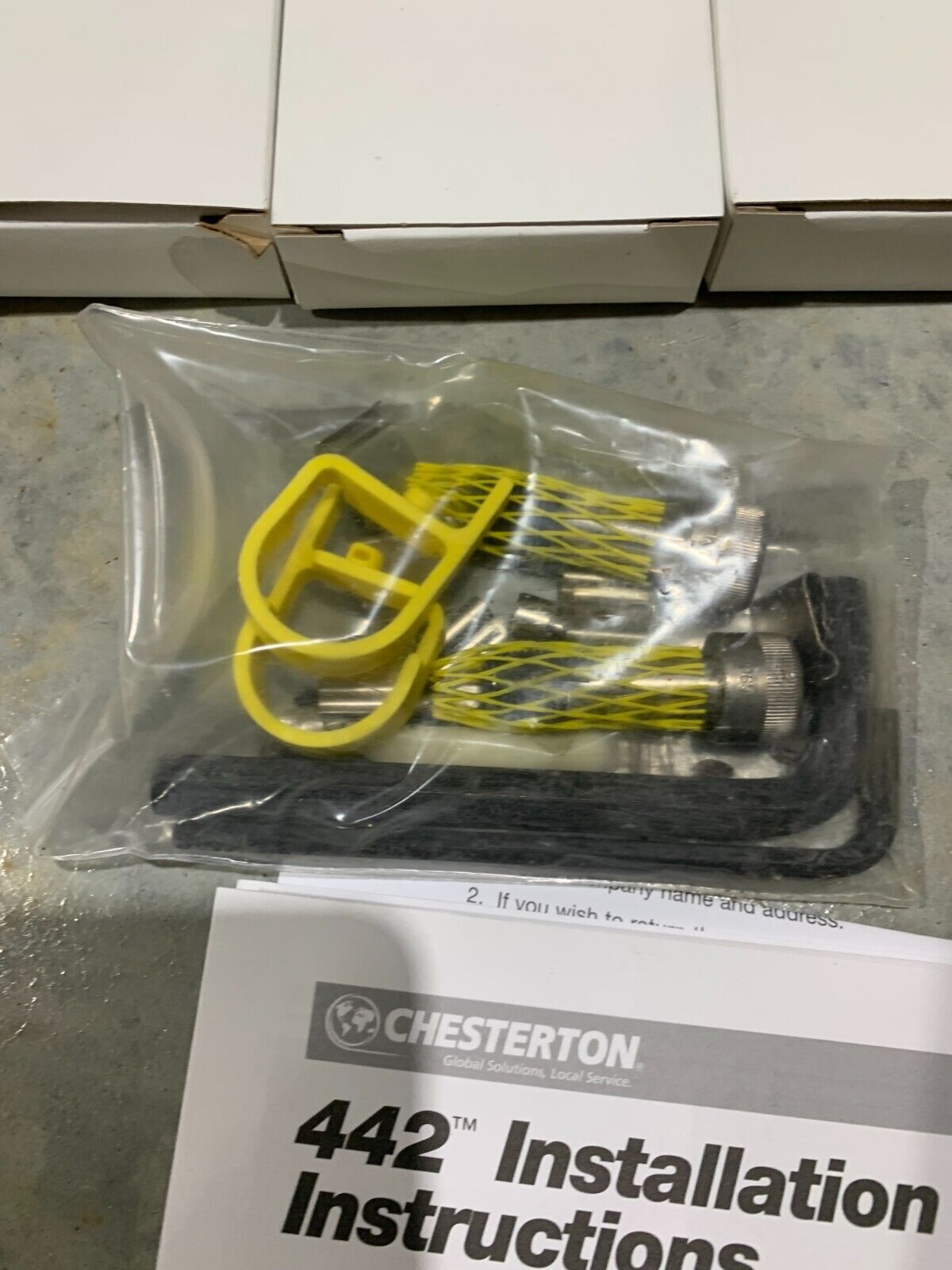 NEW IN BOX CHESTERTON 442 SPARE PART KIT -21 SEAL SHAFT SIZE 2.625" 685711