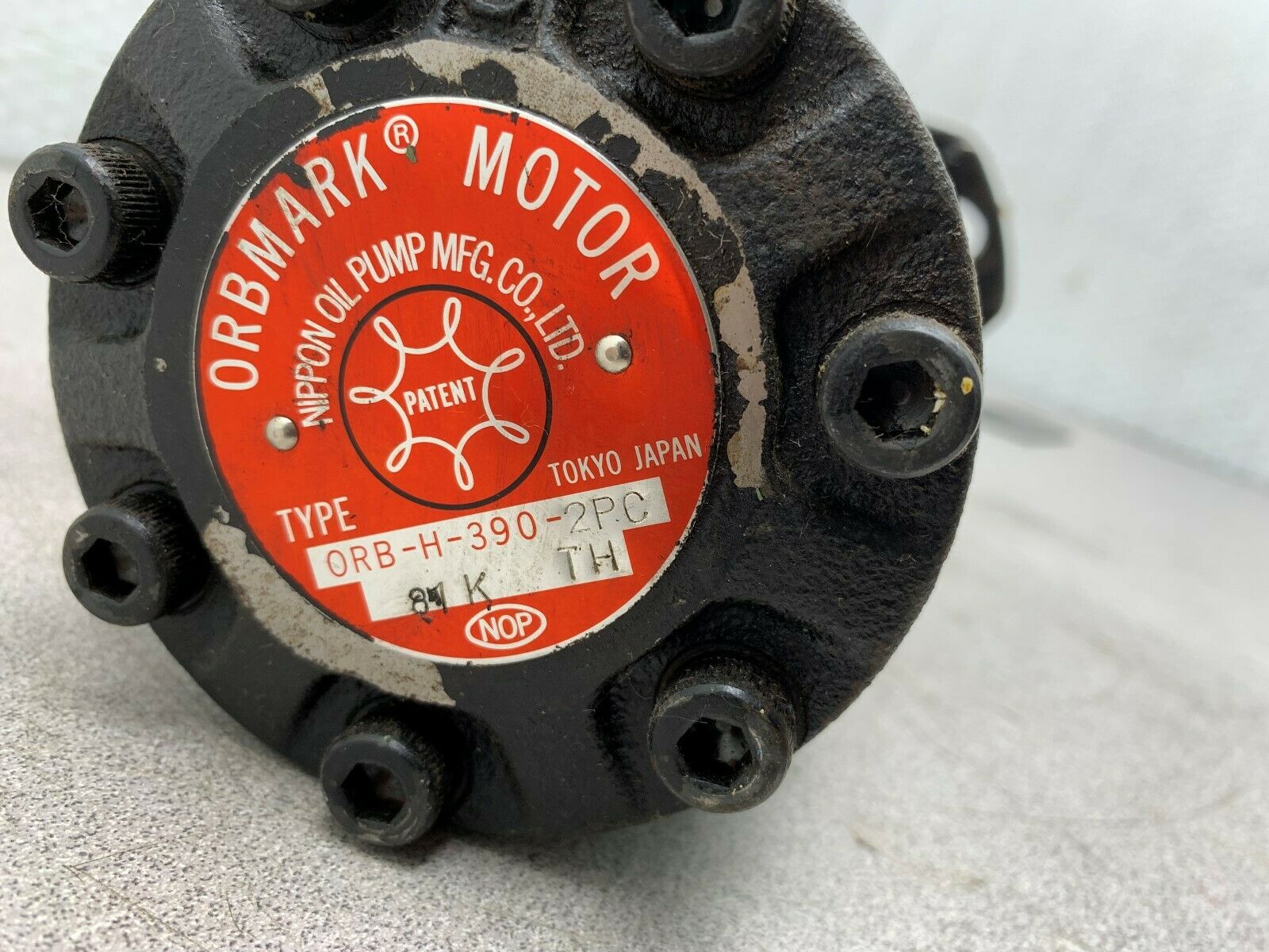 USED ORBMARK HYDRAULIC MOTOR ORB-H-390-2PC