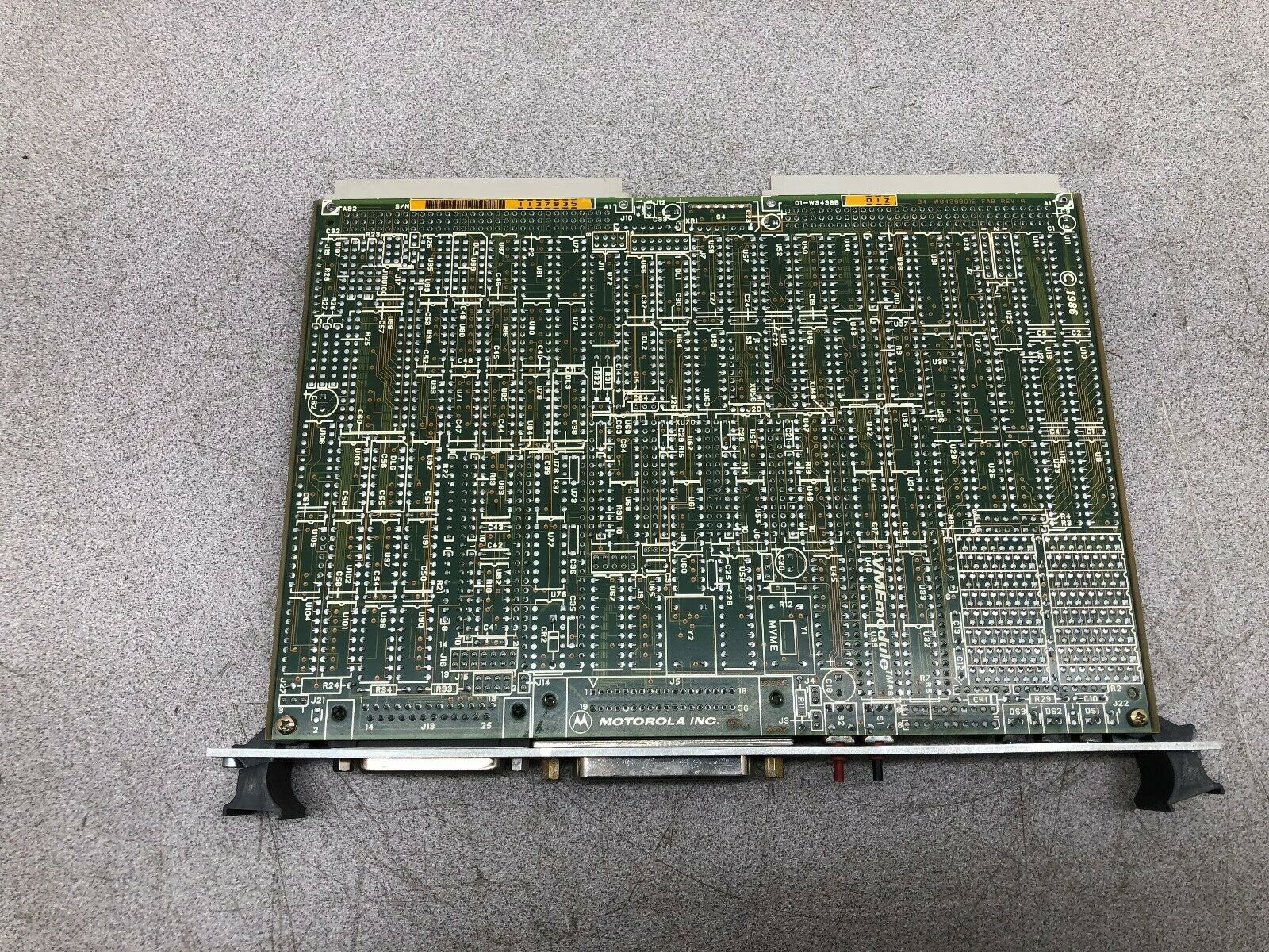 USED ZEBRA / MOTOROLA CONTROL MODULE BOARD 64-W5111601A