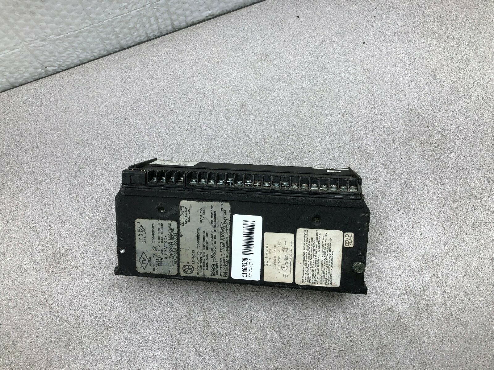 USED GE FANUC ELECTRIC MODULE IC66OEBD020F