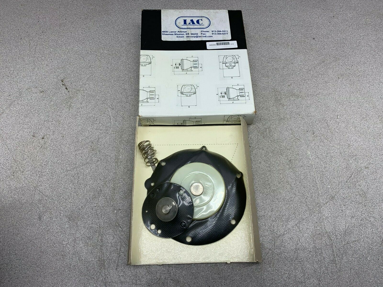 NEW IN BOX IAC DIAPHRAGM REPAIR KIT 2030048