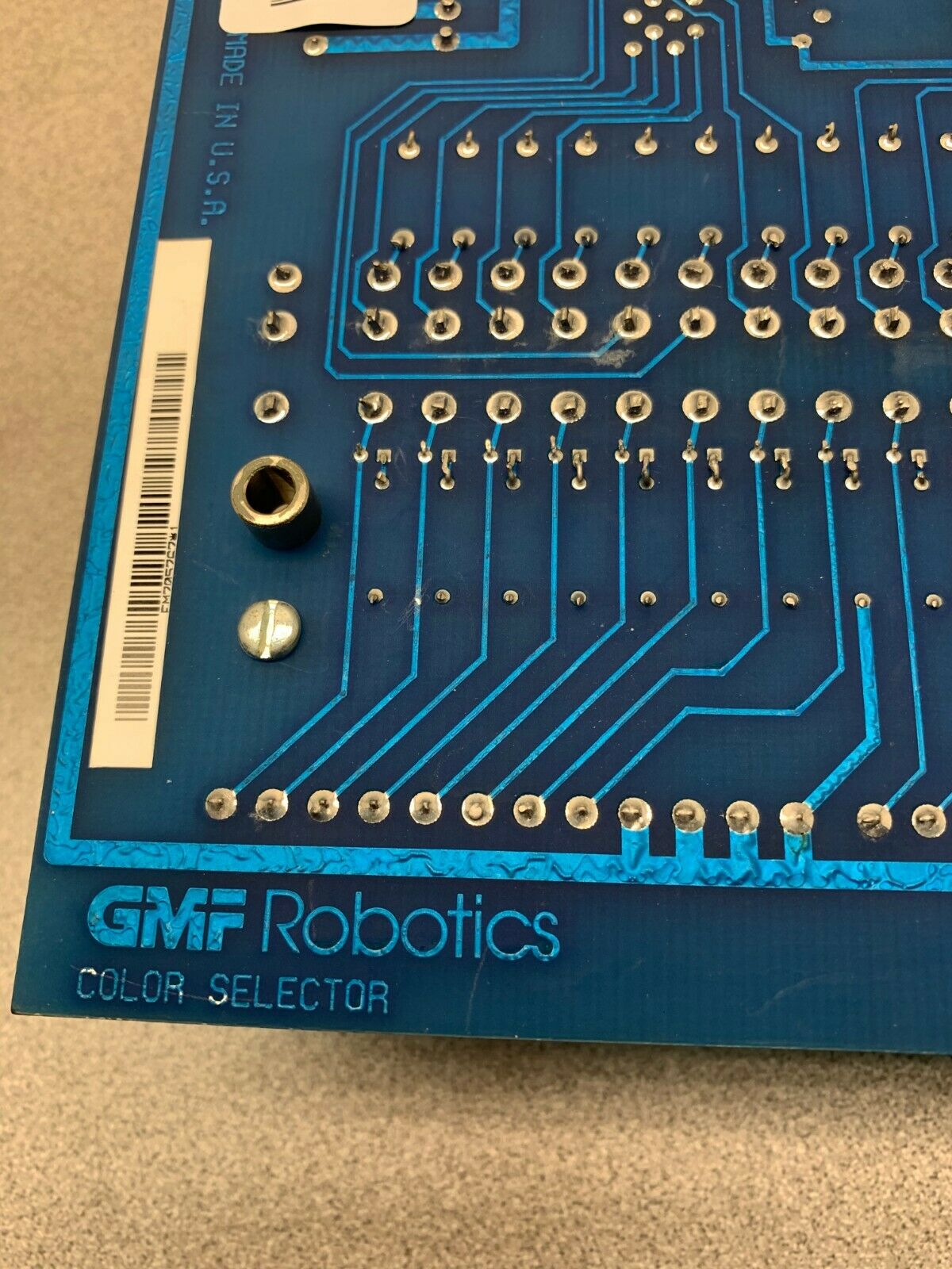 USED GMF ROBOTICS RELAY BOARD 24VDC CIRCUIT BOARD NE-1504-053