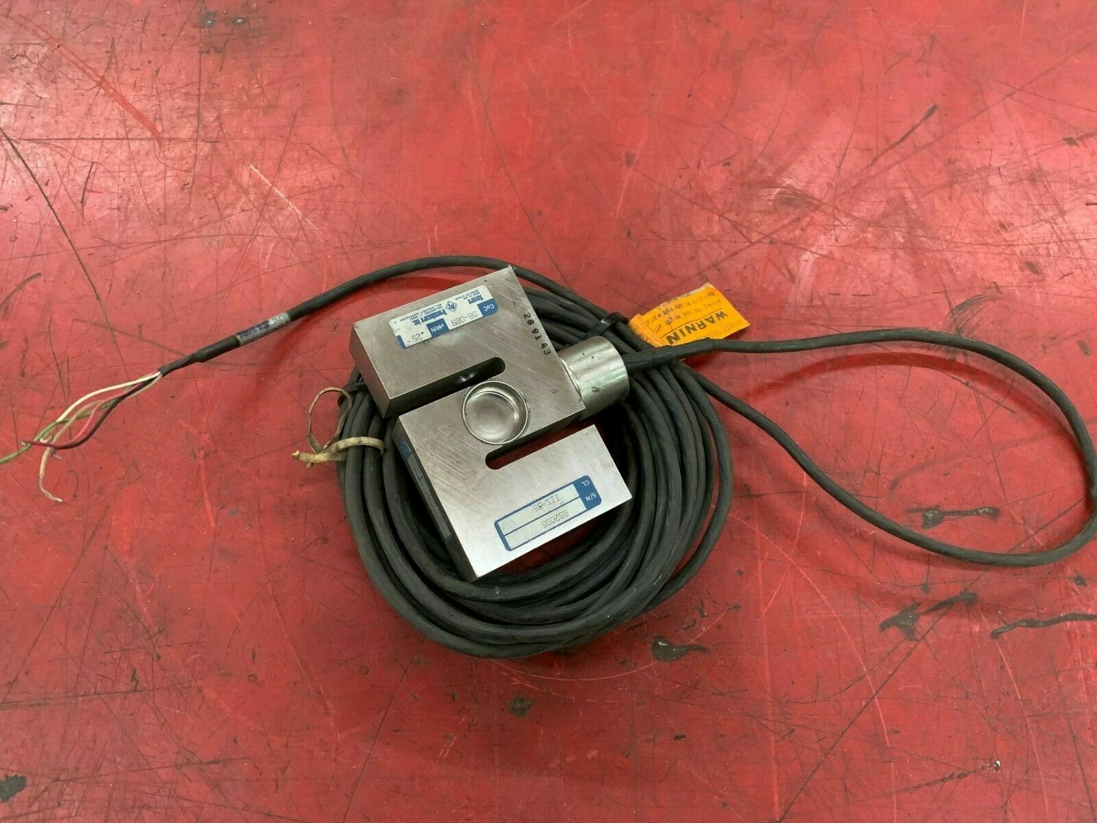 USED REVERE TRANSDUCERS LOAD CELL 2,500 LBS. BSP 700015-22