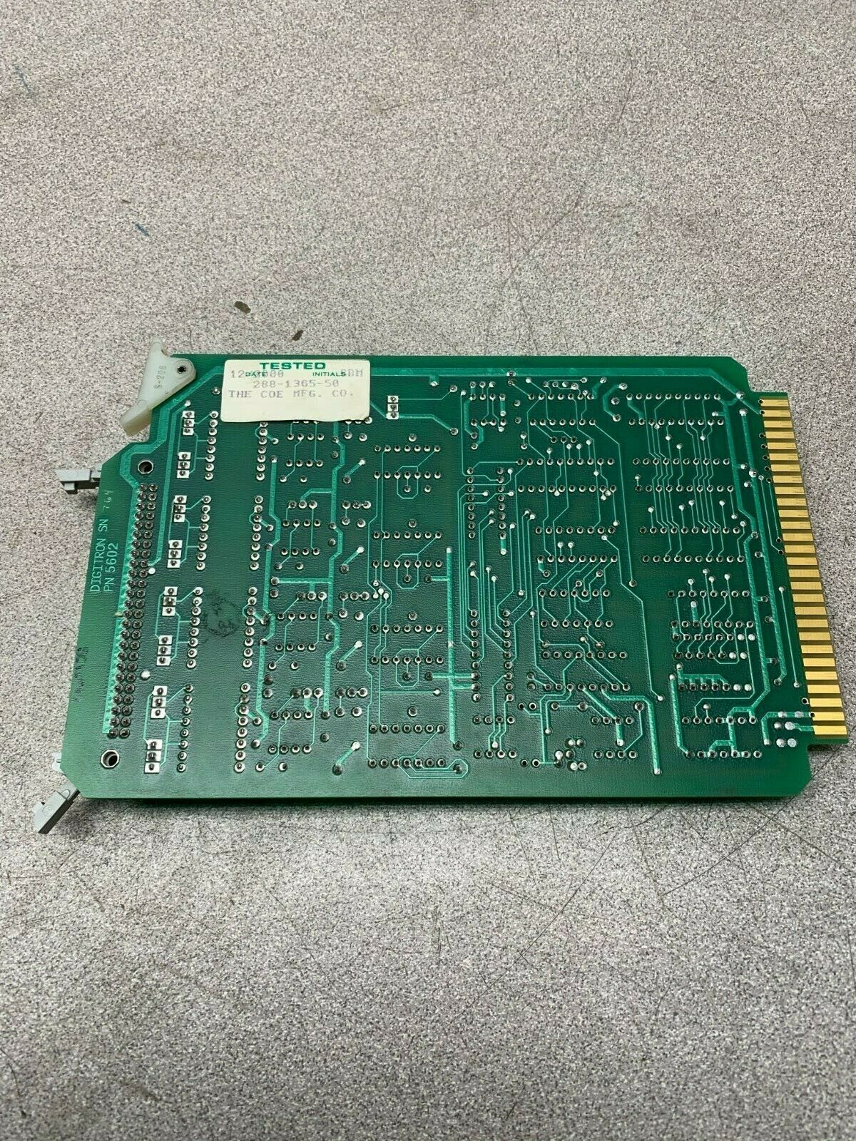 USED DIGITRON CIRCUIT BOARD 5602-04C