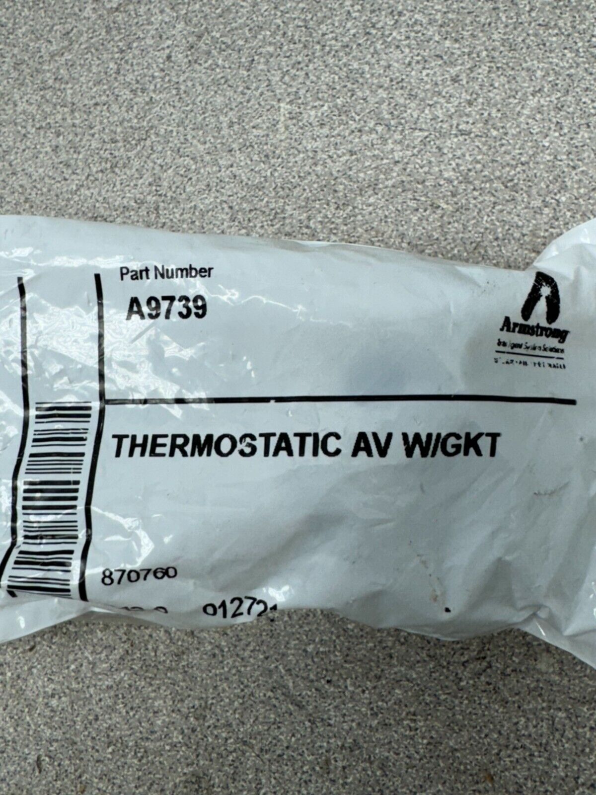 NEW IN PACKAGE ARMSTRONG AIR VENT KIT A9739