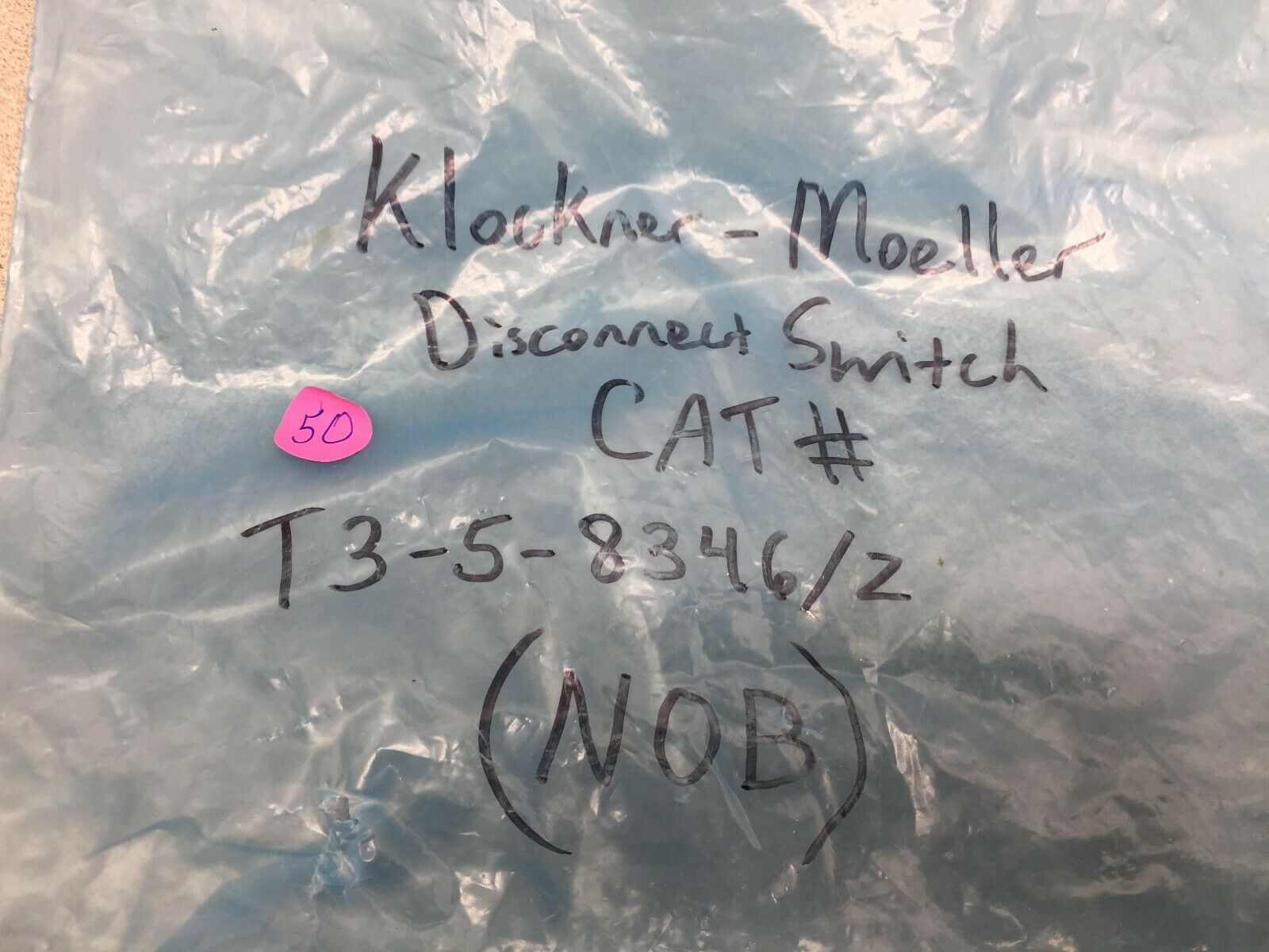 USED MOELLER DICONNECT SWITCH T3-5-8346/Z