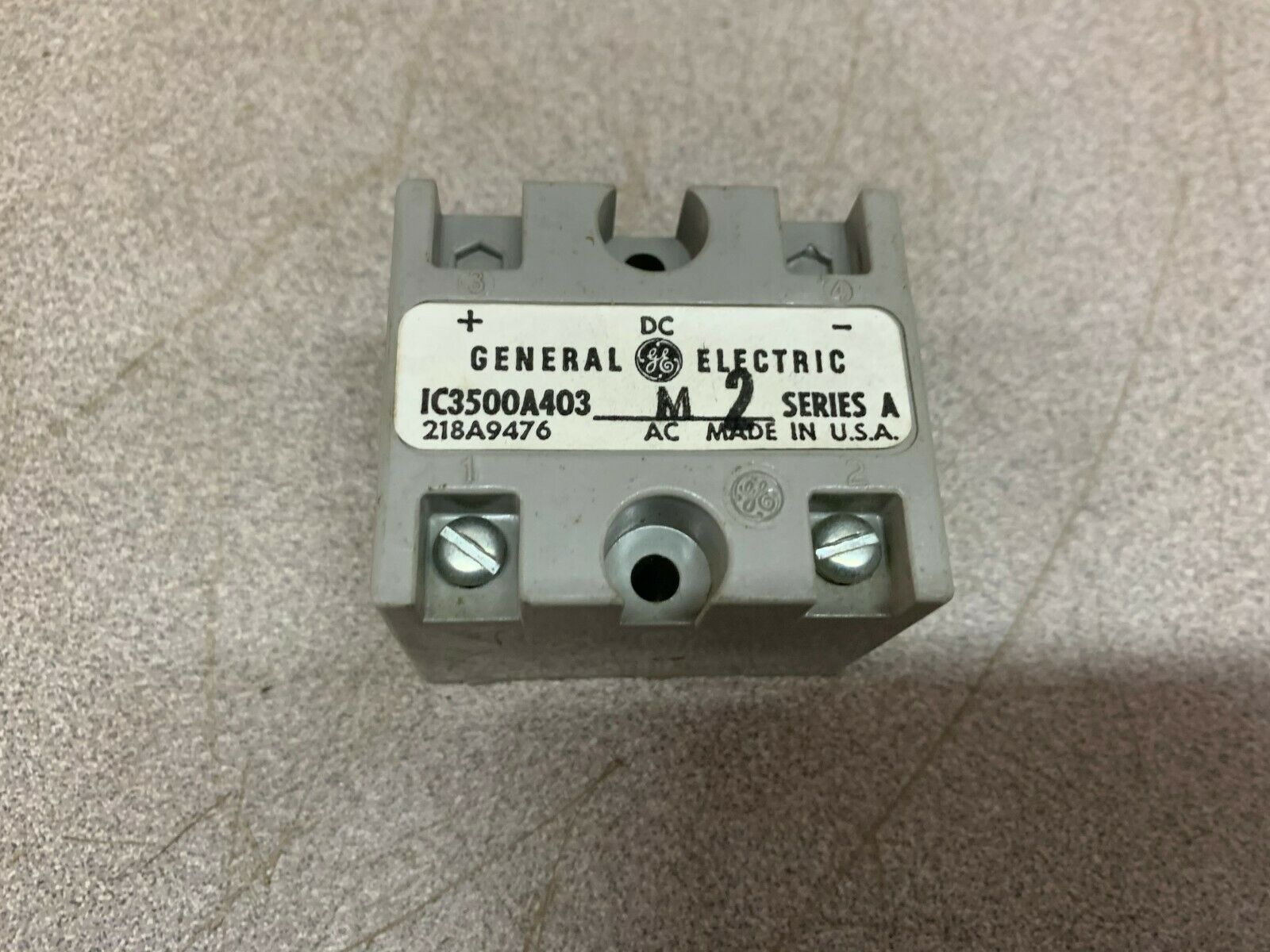 NEW NO BOX GENERAL ELECTRIC RECTIFIER IC3500A403M2