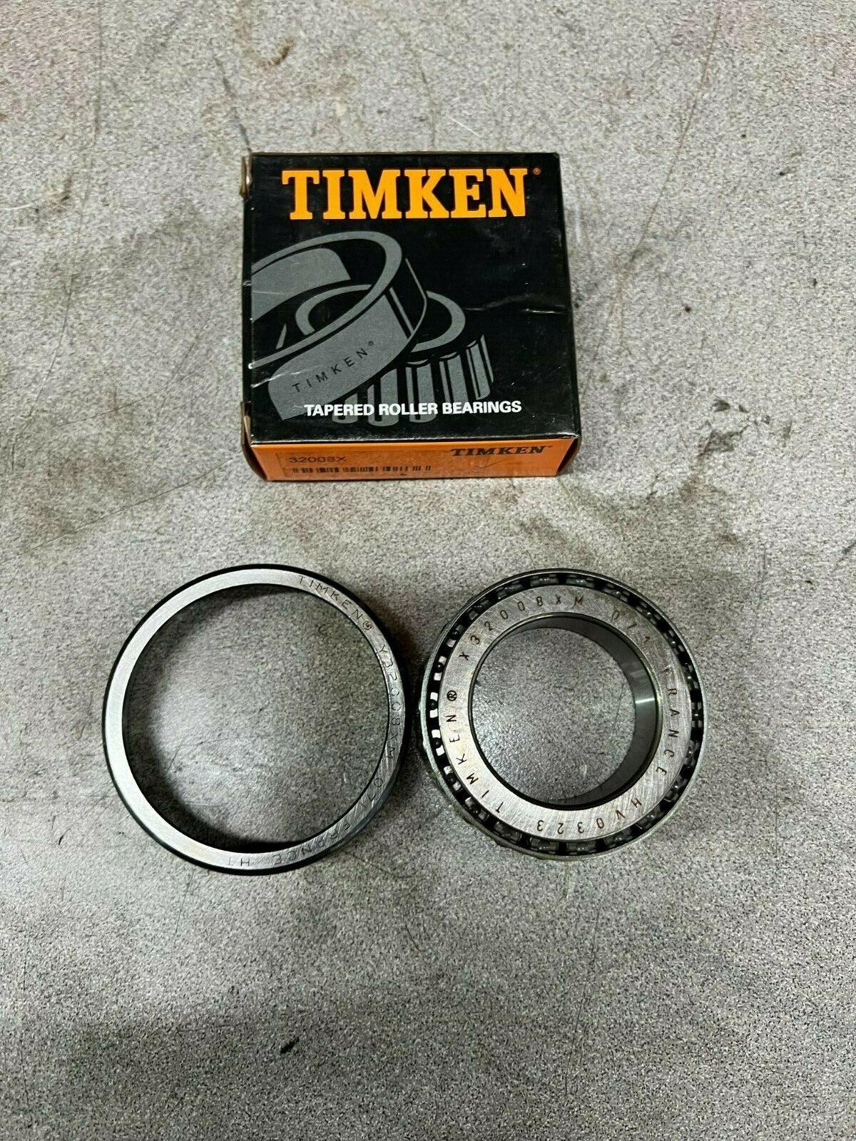 NEW IN BOX TIMKEN 32008X BEARING WITH RACE X320008XM Y32008XM