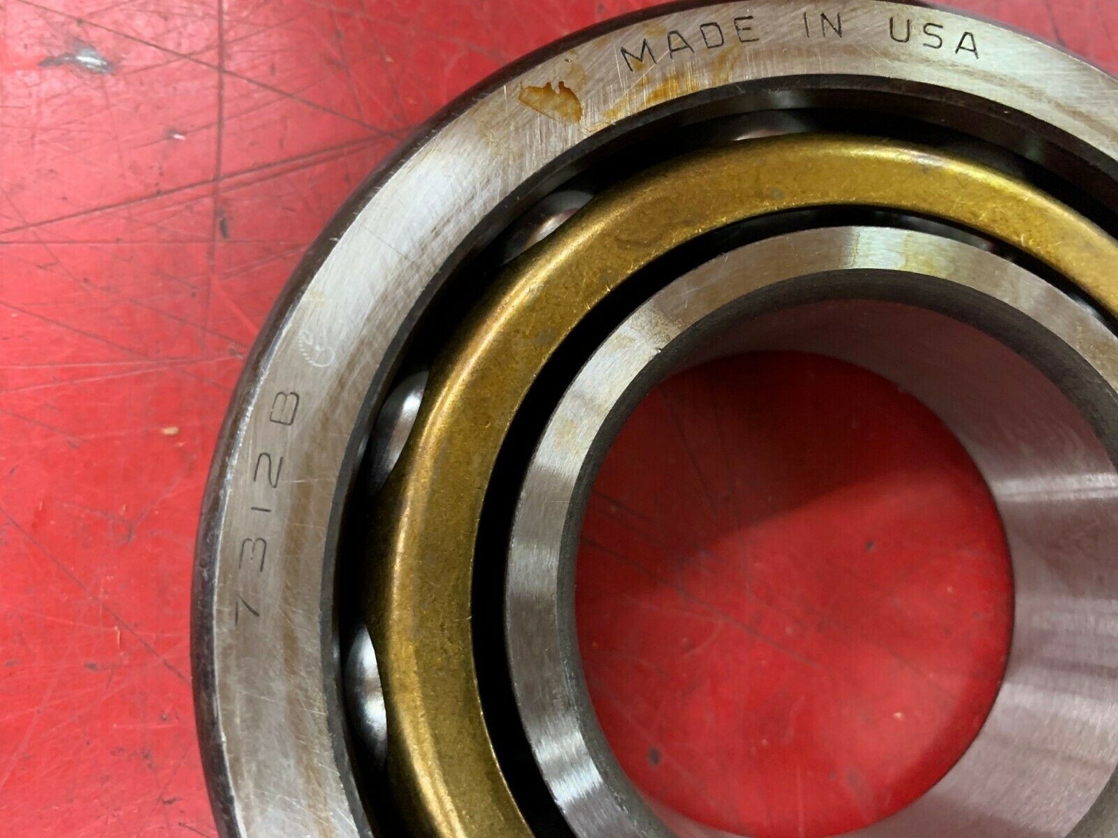 NEW IN BOX SKF ANGULAR CONTACT BEARING 7312BYG