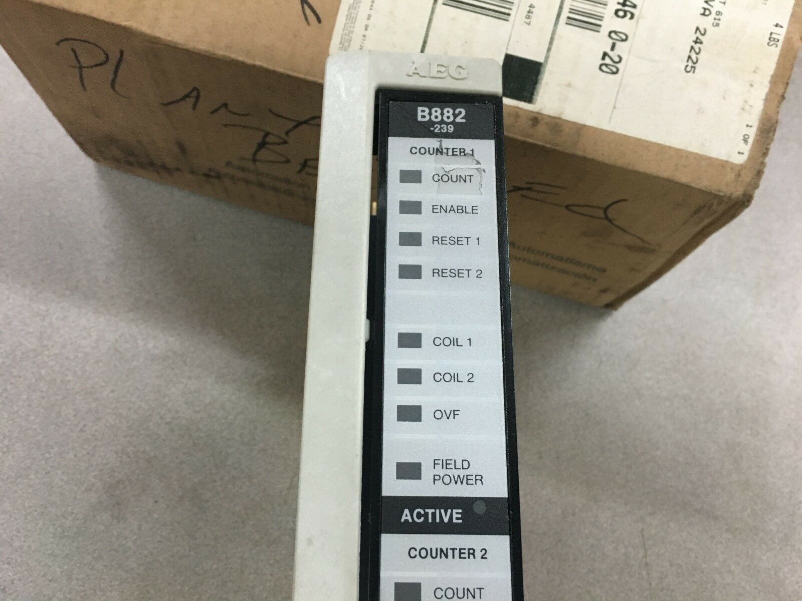 NEW IN BOX MODICON AEG HIGH SPEED COUNTER MODULE SCHNEIDER AS-B882-239