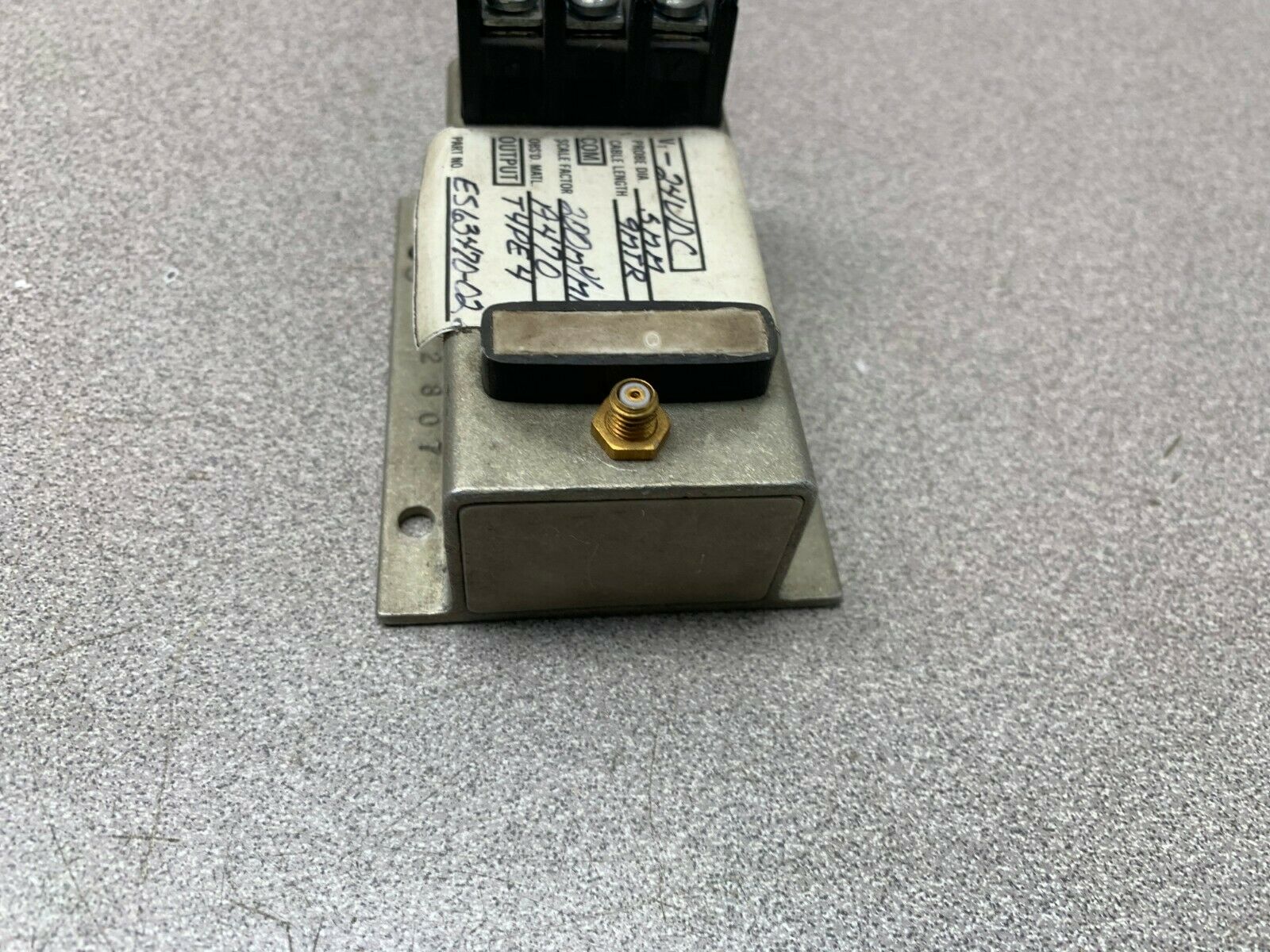 NEW NO BOX BENTLY NEVADA E563470-02 TRANSDUCER PROXIMITOR 200 MV/MIL, A470