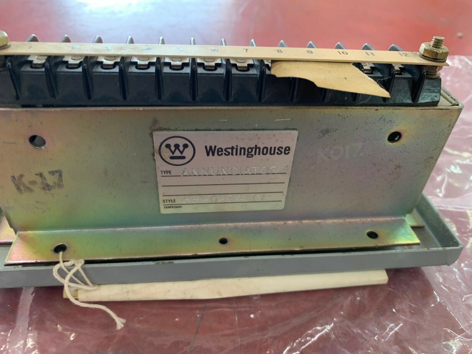 NEW NO BOX WESTINGHOUSE ANNUNCIATOR 589C254G01