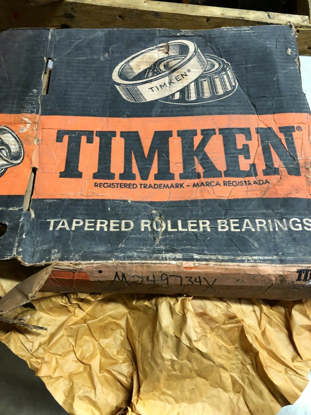 NEW TIMKEN TAPERED ROLLER CONE BEARING M249734