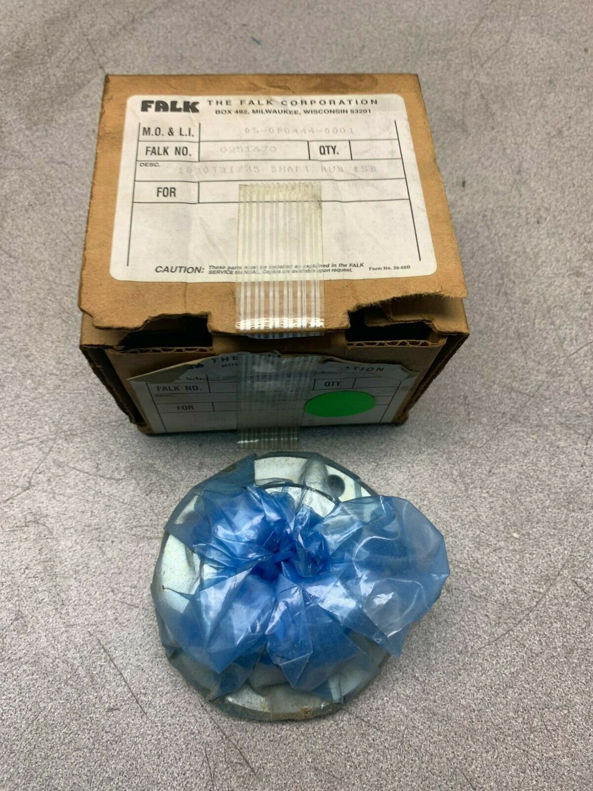 NEW IN BOX FALK SHAFT HUB 0251670