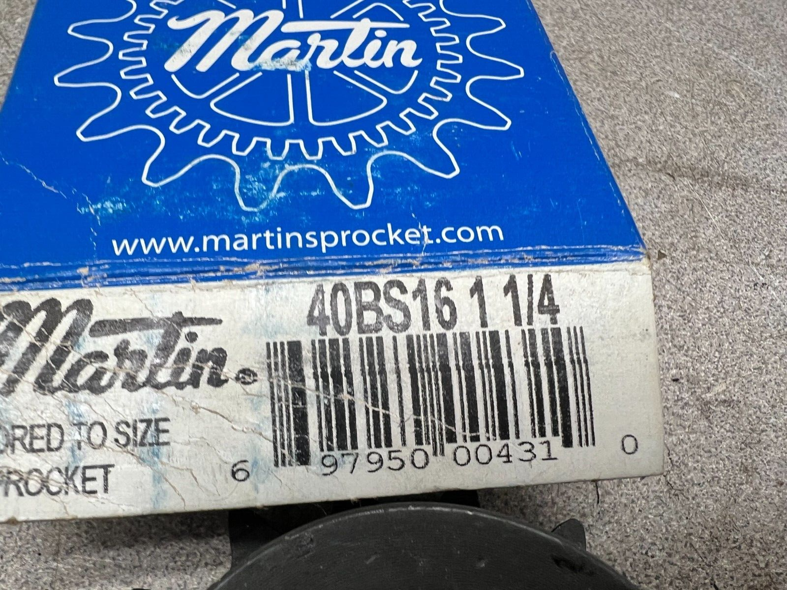 LOT OF 2 NEW IN BOX MARTIN SPROCKET 40BS16 1 1/4