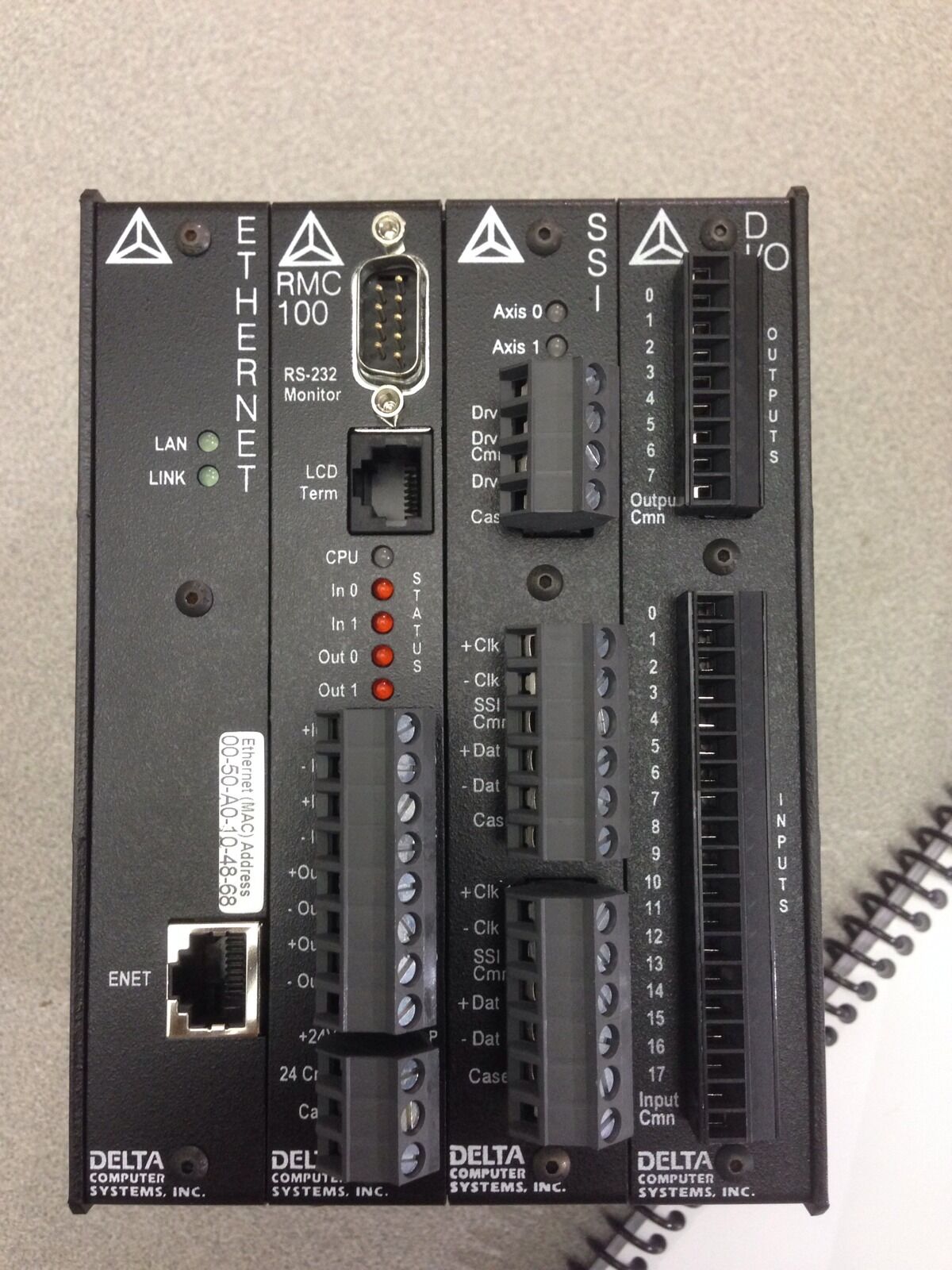 NEW IN BOX DELTA MOTION CONTROLLER RMC100-S1-D1-ENET