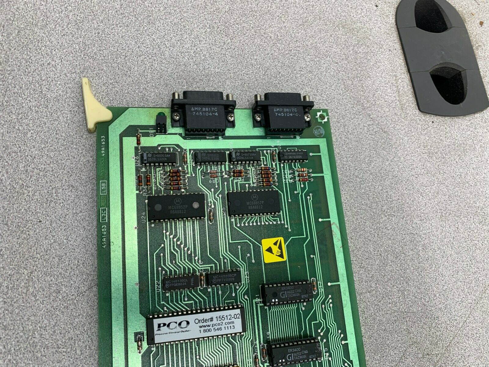 USED FISHER CIRCUIT BOARD 49A1653