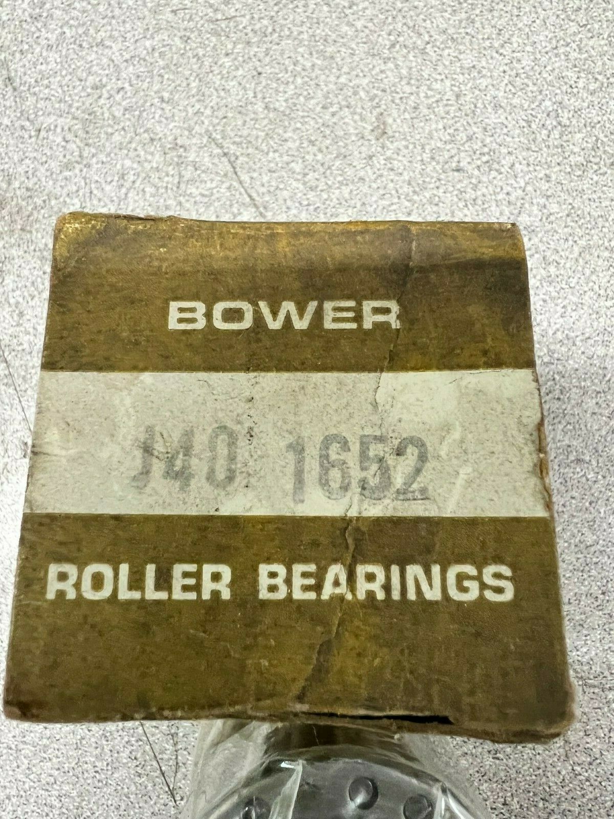 NEW IN BOX BOWER NEEDLE BEARING J40 1652