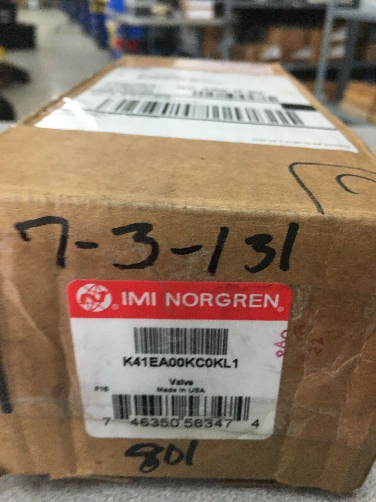 NEW IN BOX NORGREN K41EA00KC00KL1 VALVE