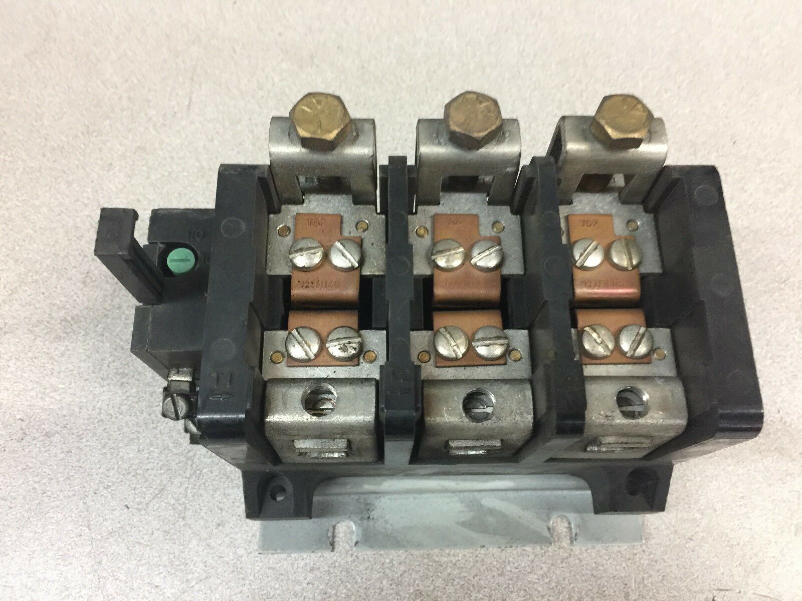 USED GE 600VAC 3POLE OVERLOAD RELAY CR224F 310A